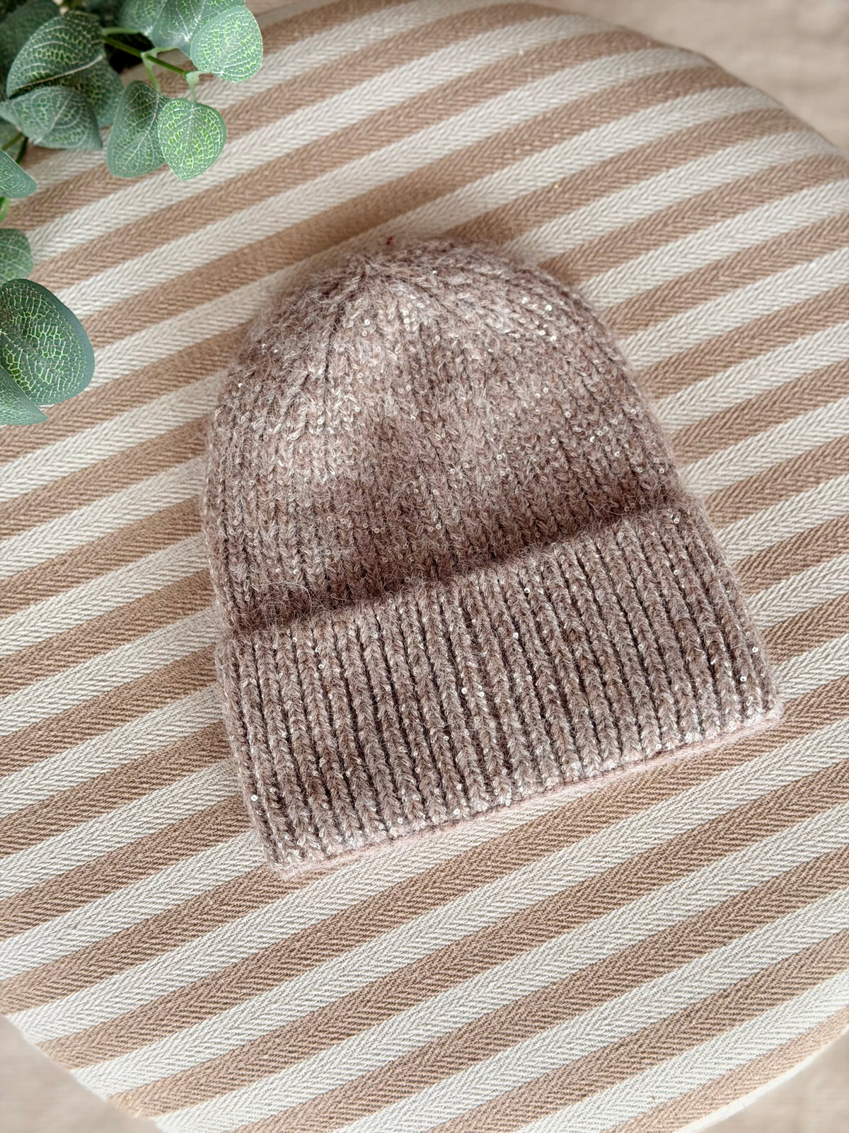 Bonnet en laine avec sequins ÉLOI - FIN DE SÉRIE