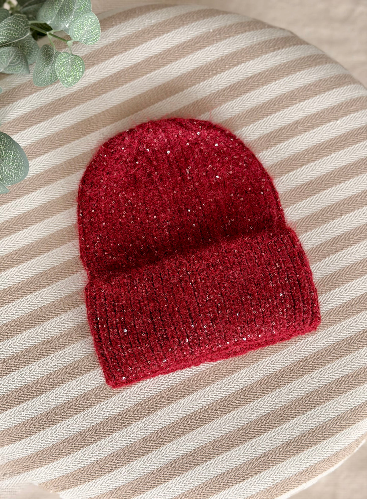 Bonnet en laine avec sequins ÉLOI - FIN DE SÉRIE
