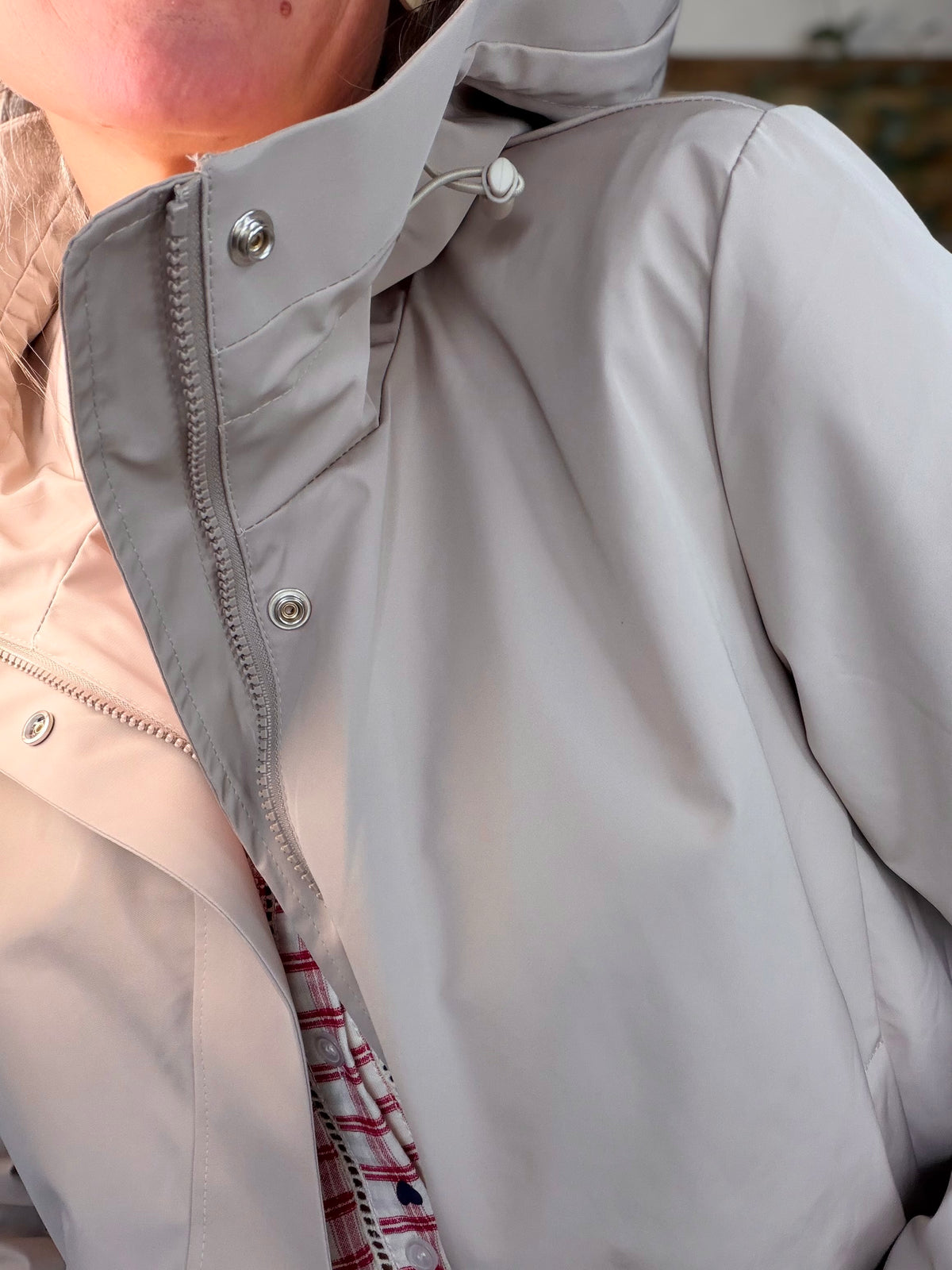 LAURA JO - Imperméable LAURENCE long - Beige • DÉSTOCKAGE