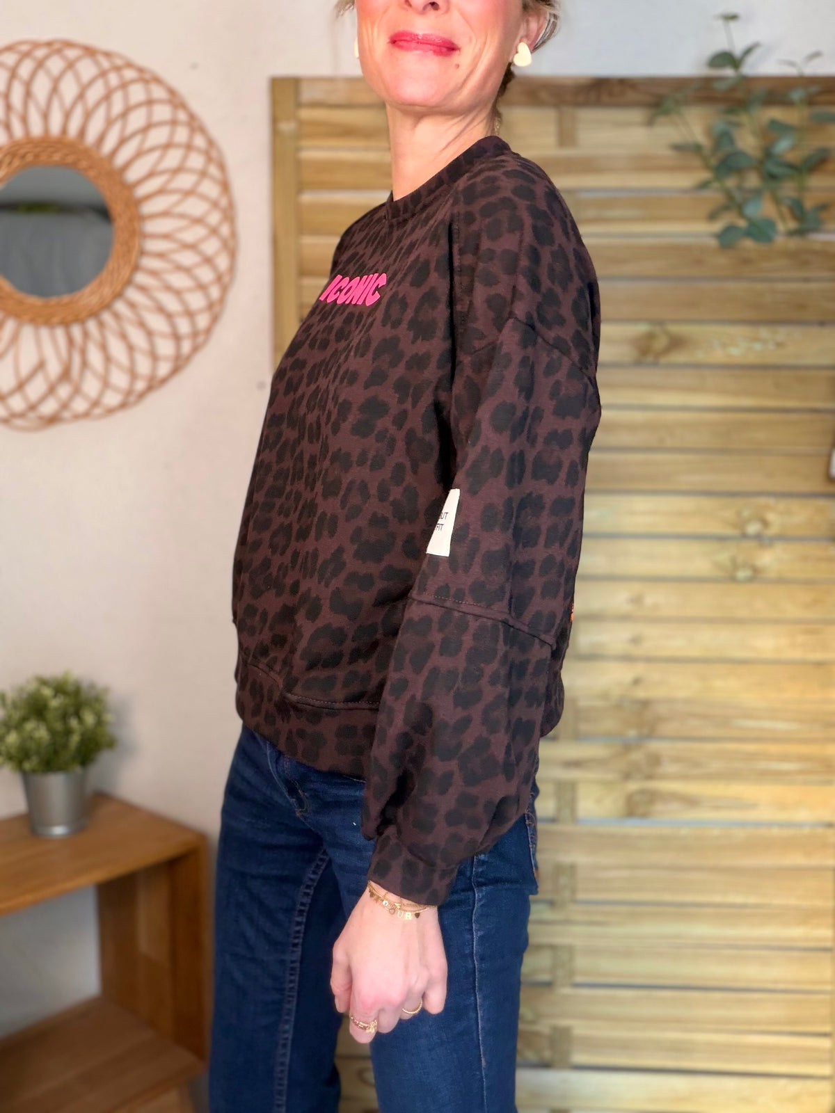 Sweat Léo Choco ICONIC NINON