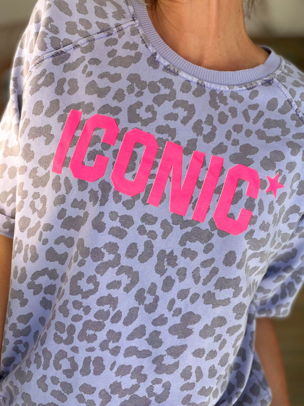 Sweat ICONIC Léo - ANGELA Parme - FIN DE SÉRIE