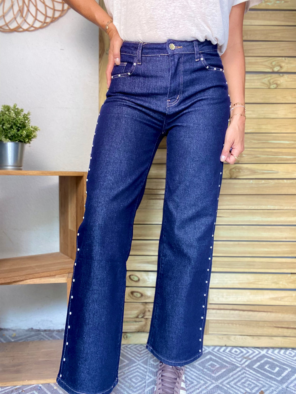 Pantalon Jean brut droit OSCAR - FIN DE SÉRIE