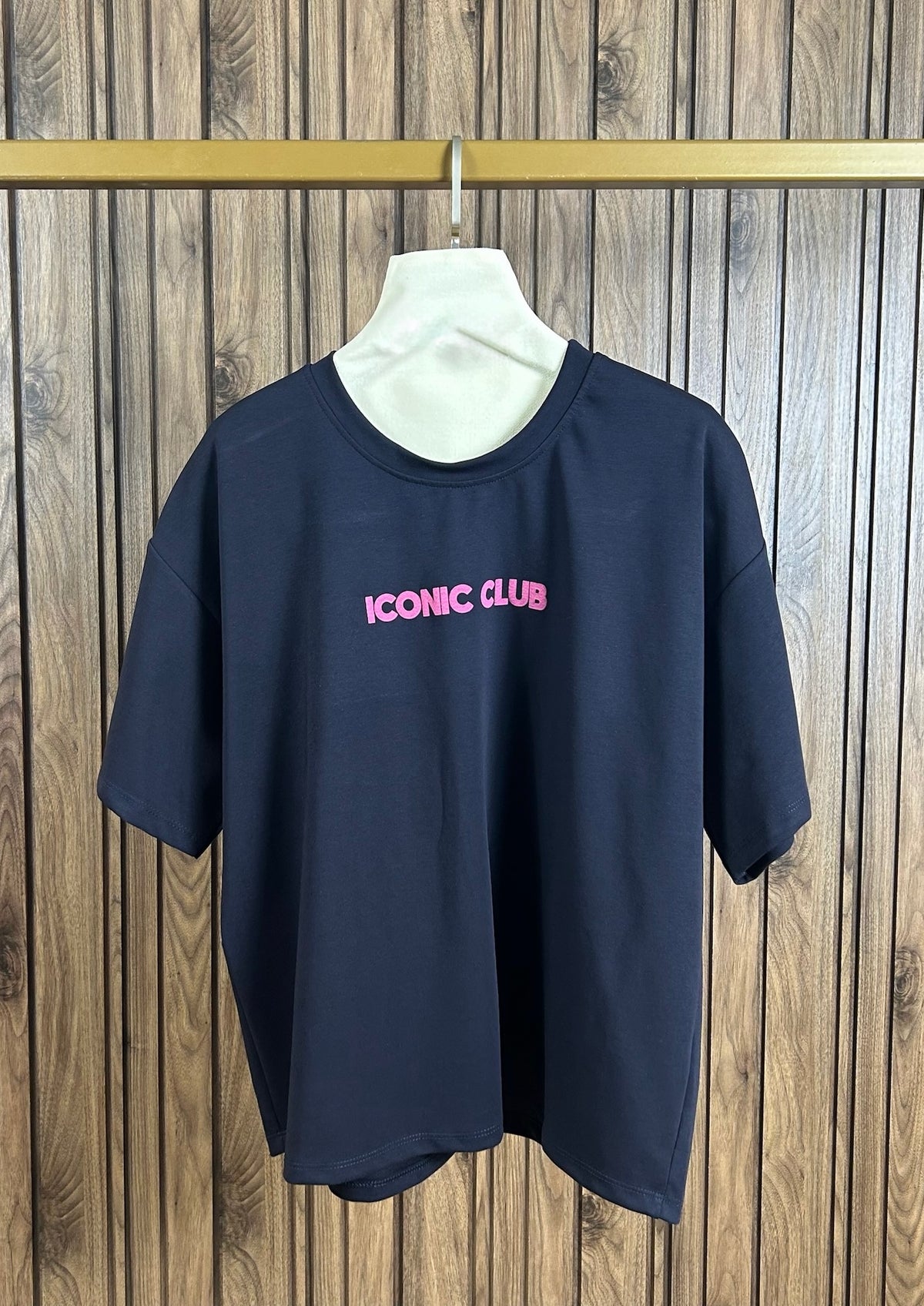 Tee shirt ICONIC CLUB BARBARA - Bleu marine