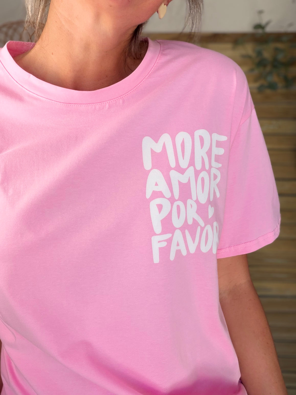 Tee shirt MORE AMOR POR FAVOR - RITA Rose - FIN DE SÉRIE