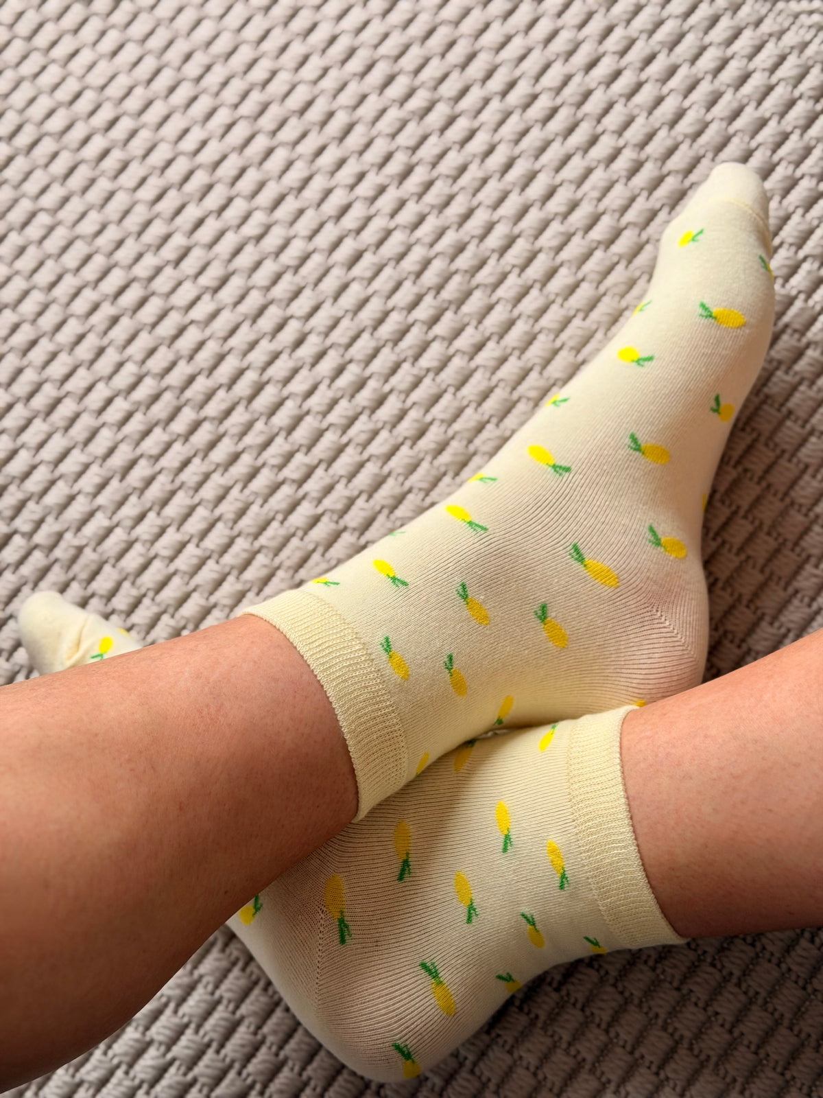 Chaussettes ZAZA - Motifs 🍋🍓🍒🍍💄