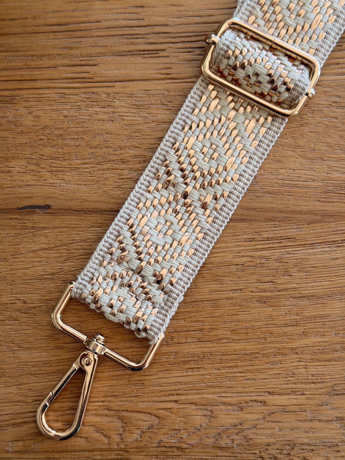 Sangle / Bandoulière tressée pour sacs et bananes CARL
