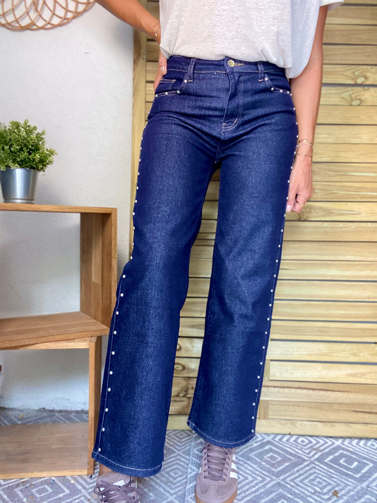 Pantalon Jean brut droit OSCAR - FIN DE SÉRIE