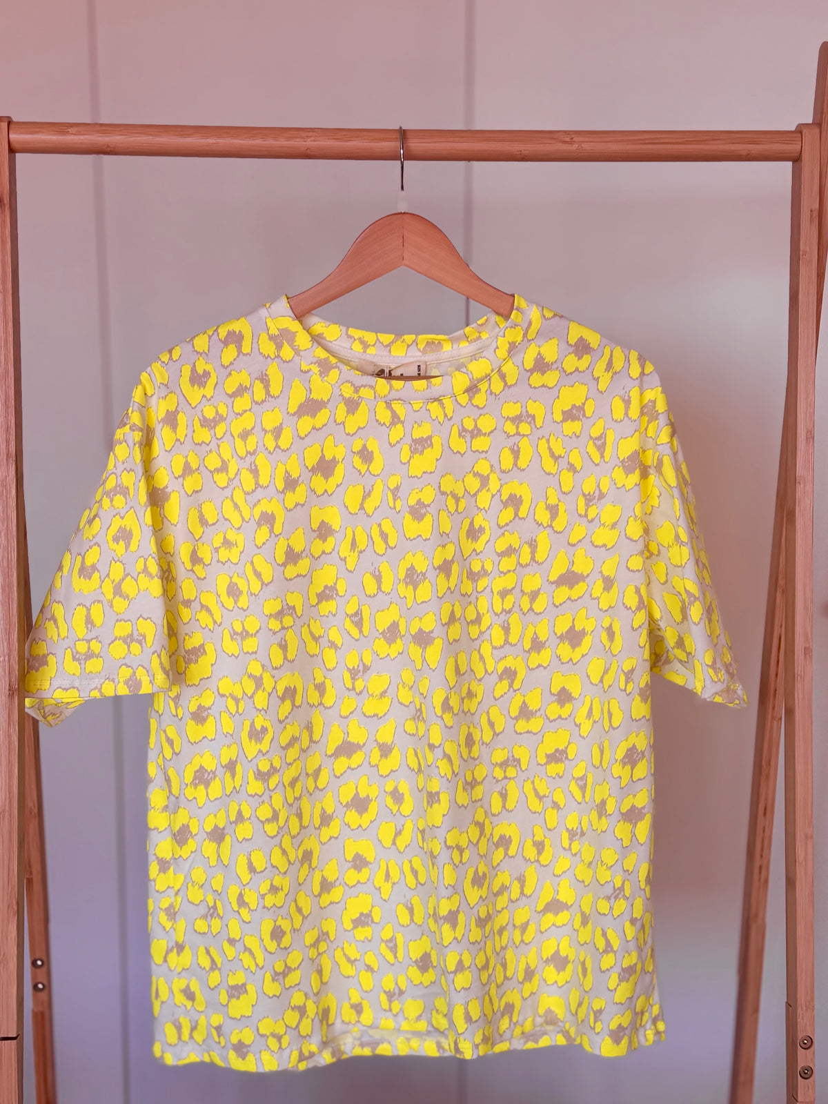 Tee shirt Léo ODESSA Jaune Fluo - FIN DE SÉRIE