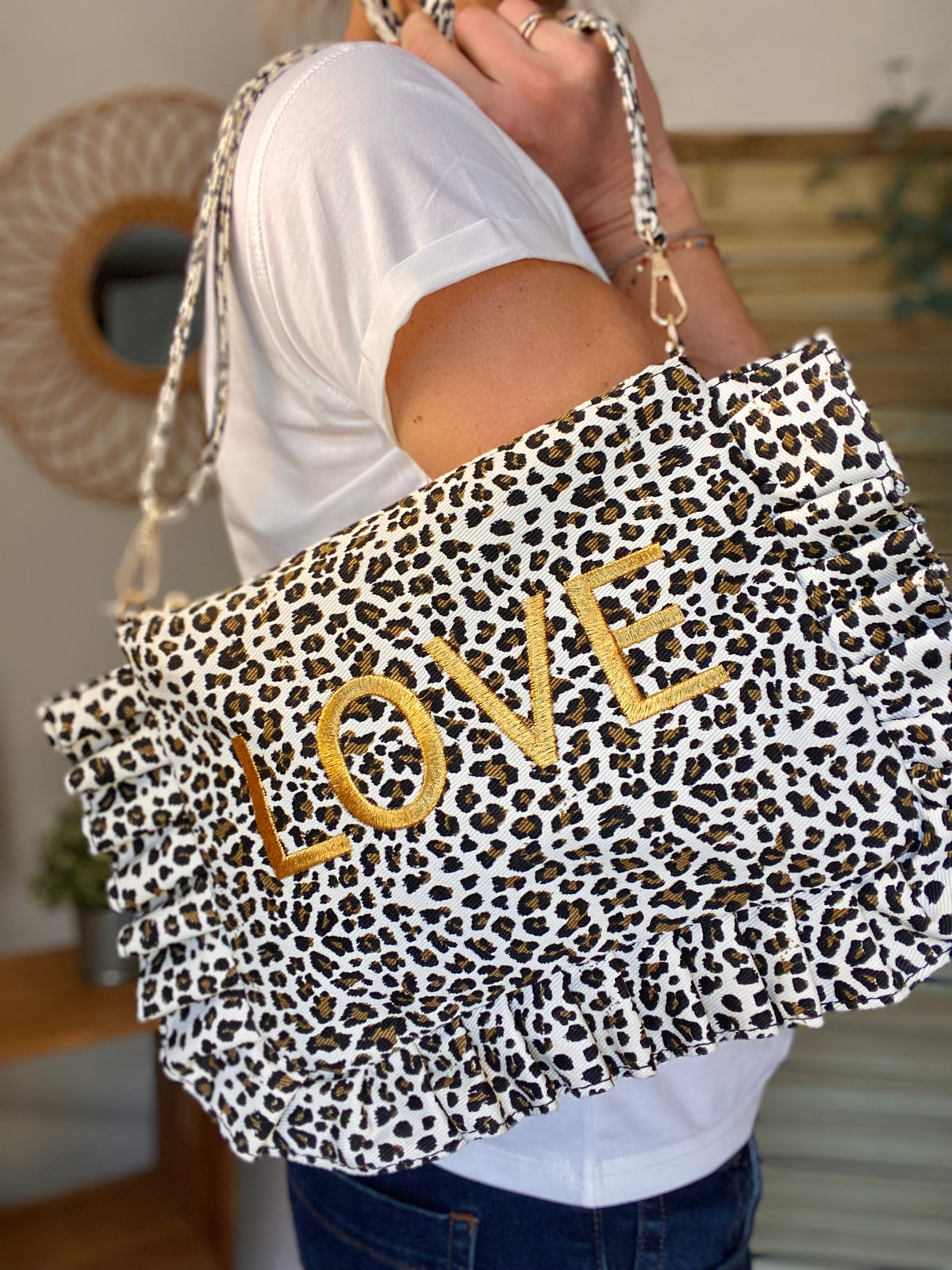 Sac-pochette LOVE (2 coloris)