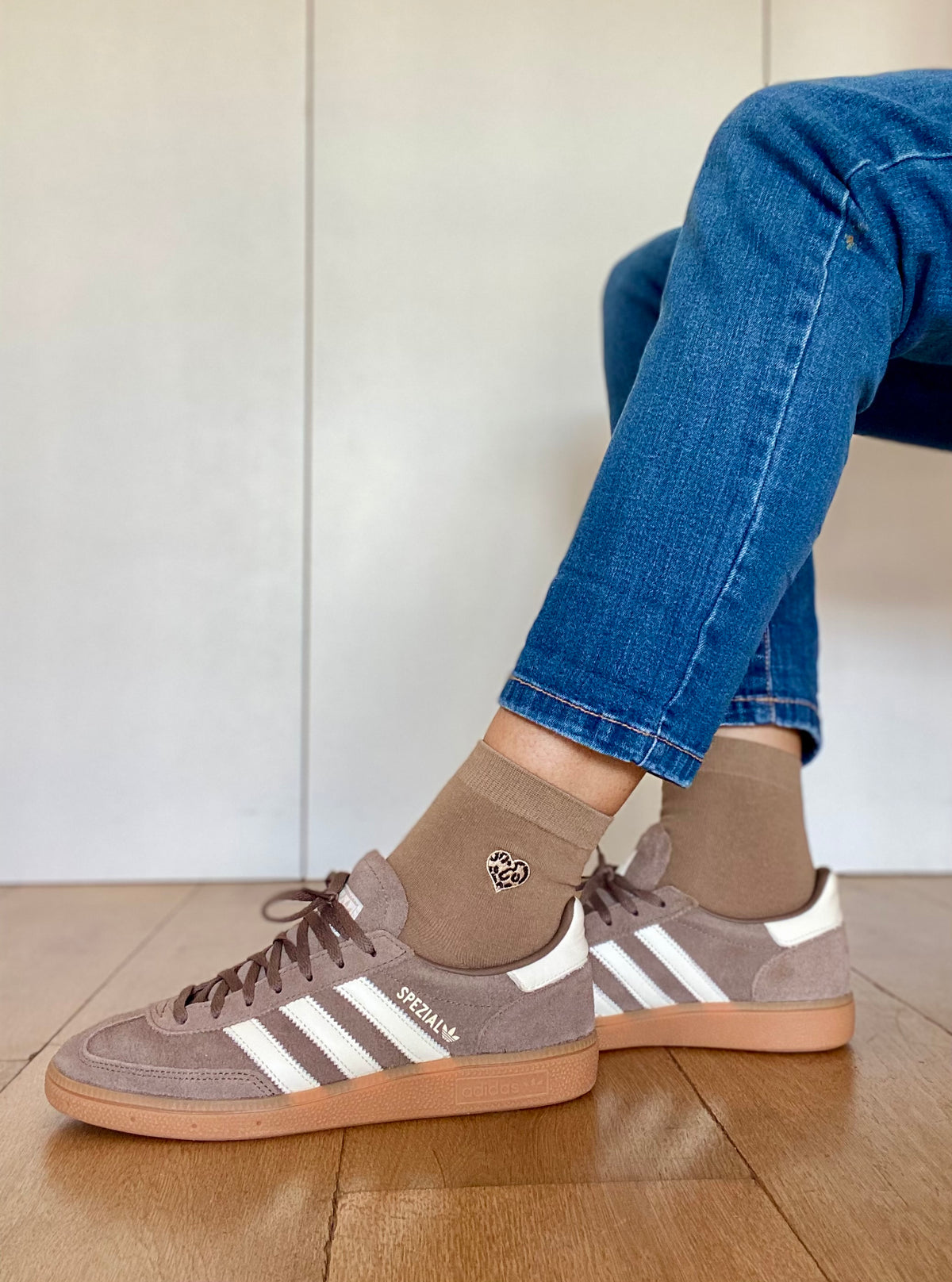 Chaussettes Coeur Léo 🐆 SANDY