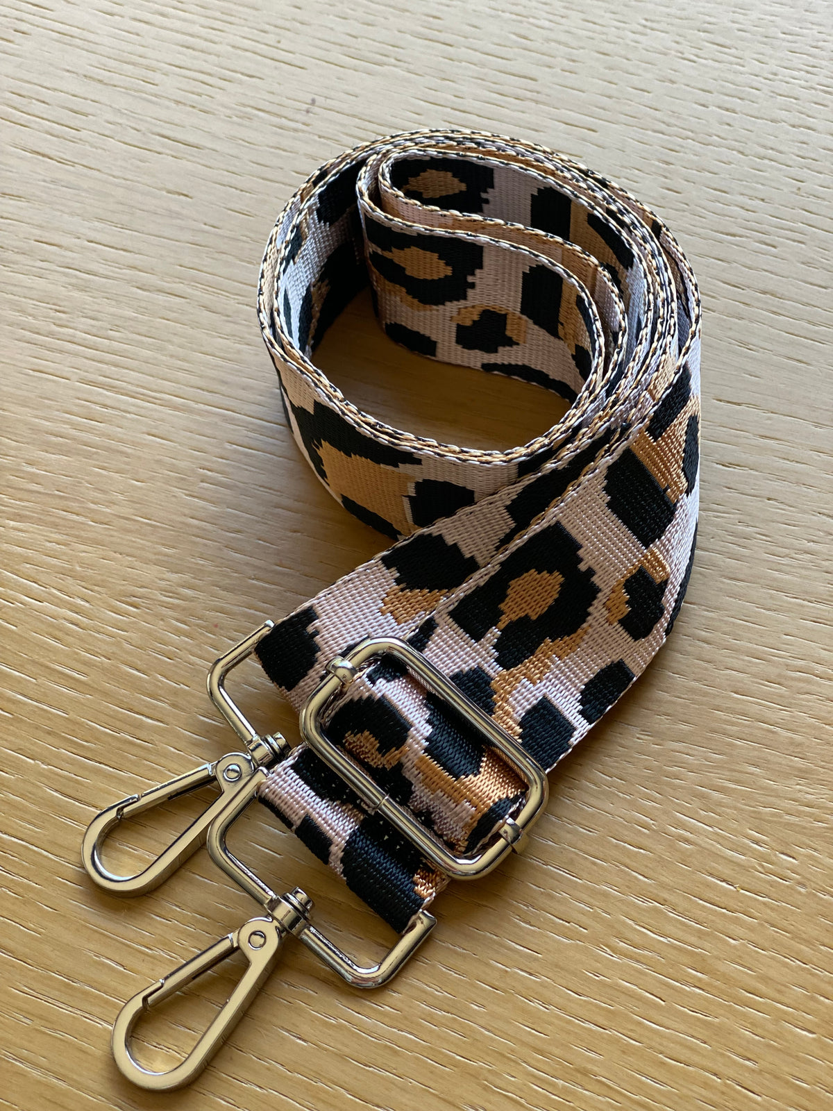 Sangle / Bandoulière léopard  ÉLÉONORE