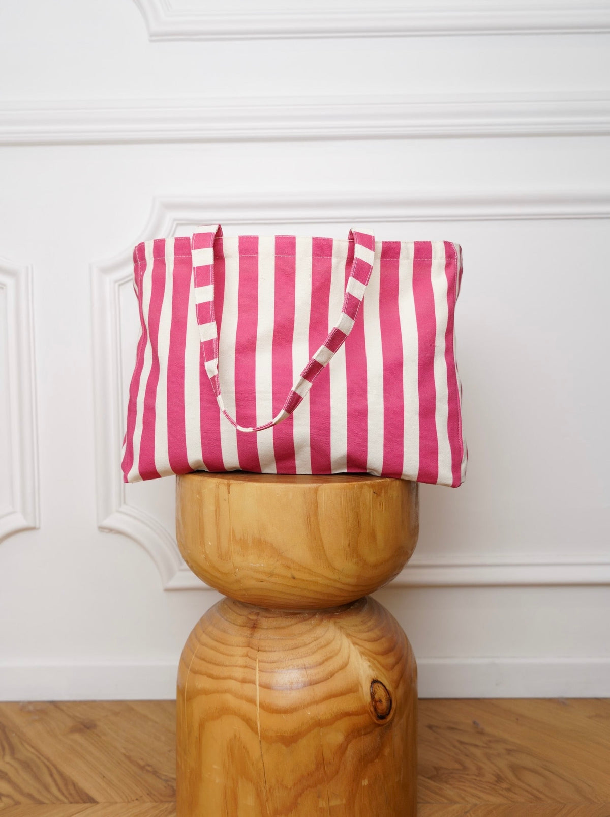 Grand cabas Tote bag rayé amour BELLY