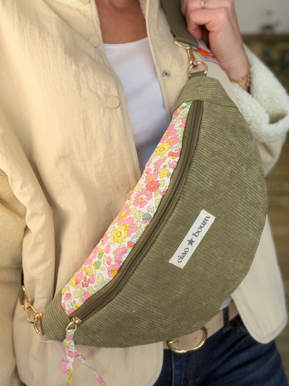 Sac banane Ciao Boum - IVY Liberty - Kaki