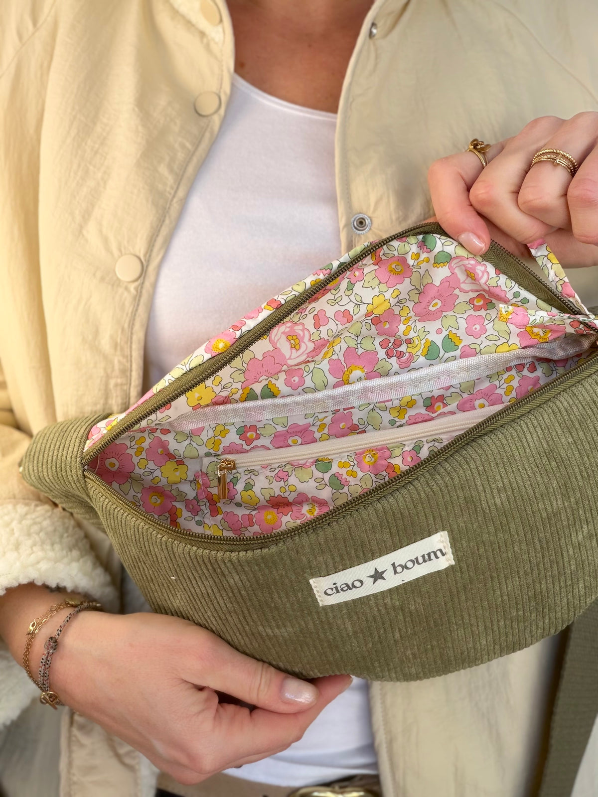 Sac banane Ciao Boum - IVY Liberty - Kaki