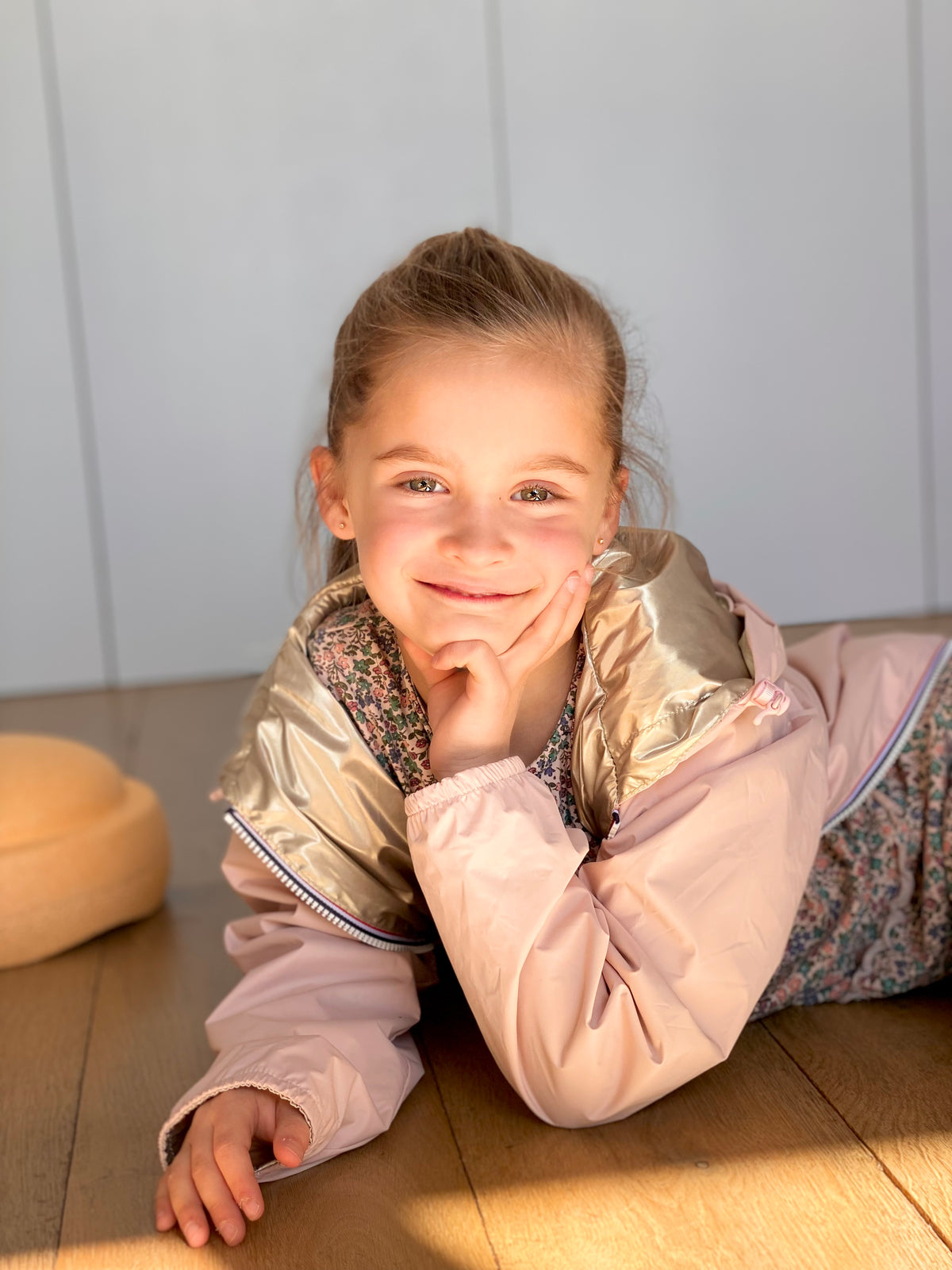 LAURA JO - Imperméable réversible léger GARANCE KIDS enfant (mixte) - Rose / Doré