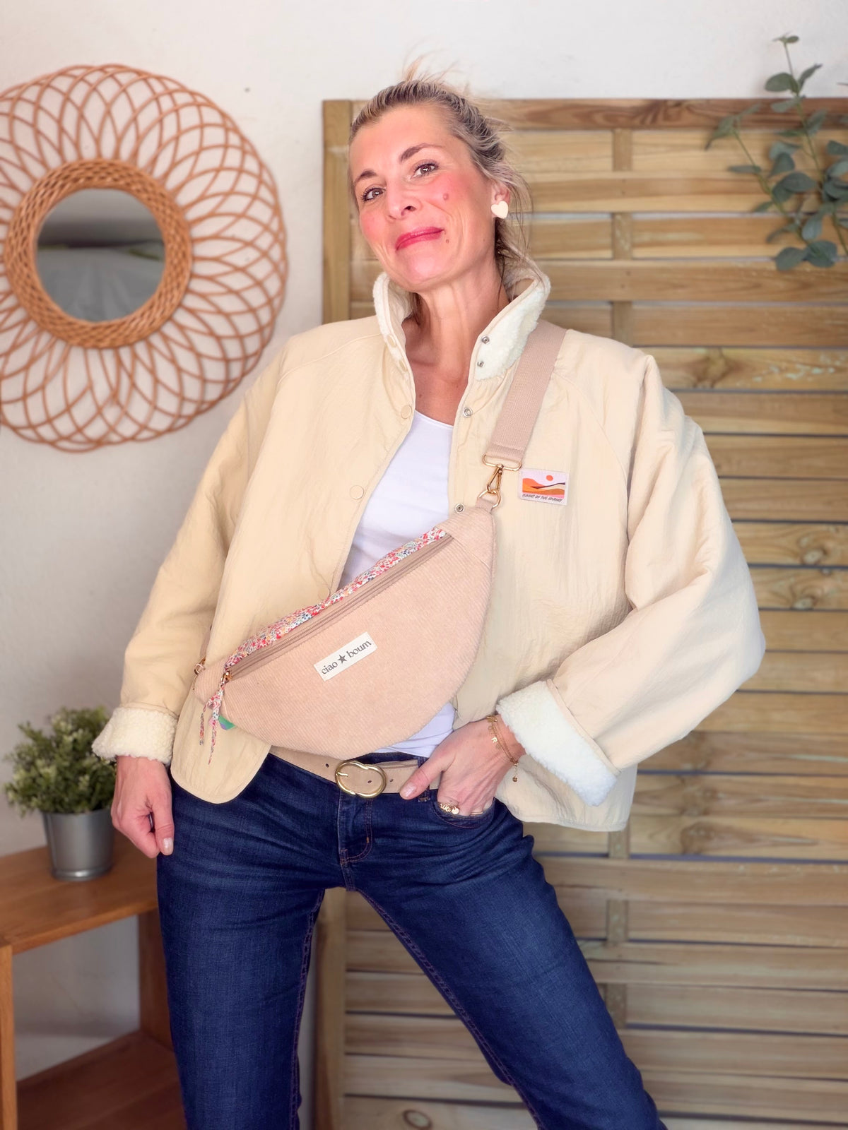 Sac banane Ciao Boum - IVY Liberty - Beige