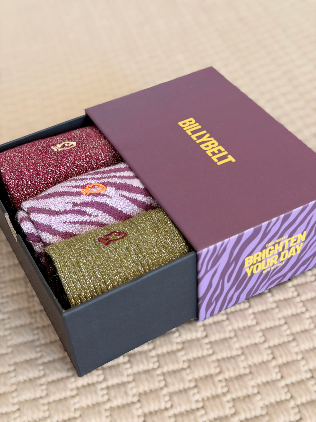 Coffret de 3 paires de chaussettes femme BILLYBELT