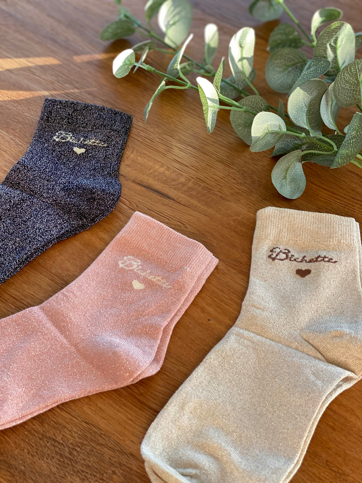 Chaussettes scintillantes glitter ZAHO - Bichette • FIN DE SÉRIE