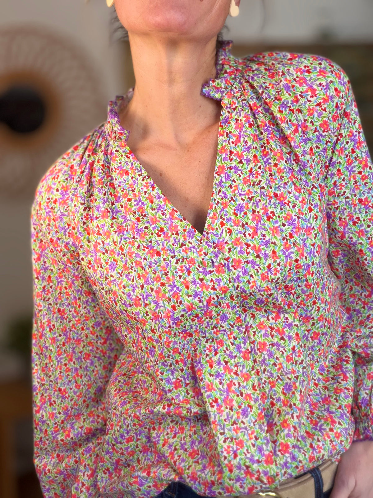 Chemise Liberty FLORA - FIN DE SÉRIE
