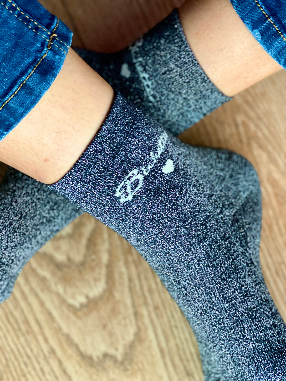 Chaussettes scintillantes glitter ZAHO - Bichette • FIN DE SÉRIE
