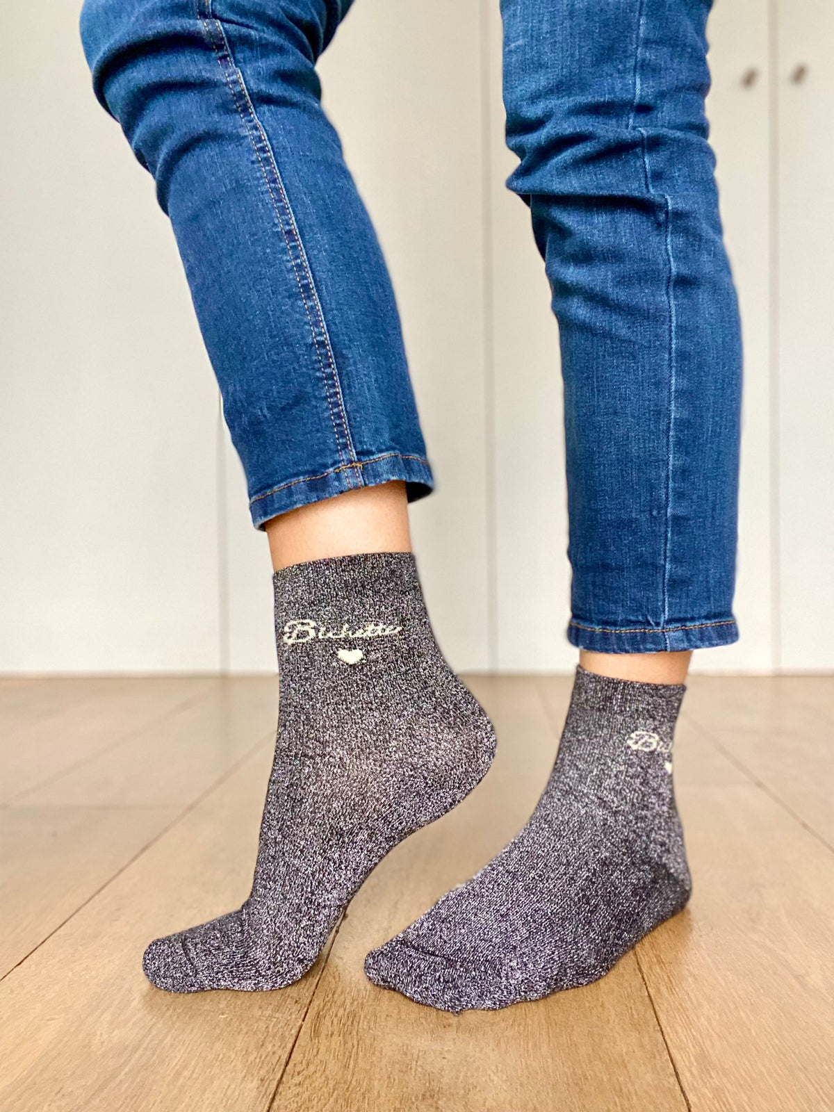 Chaussettes scintillantes glitter ZAHO - Bichette • FIN DE SÉRIE