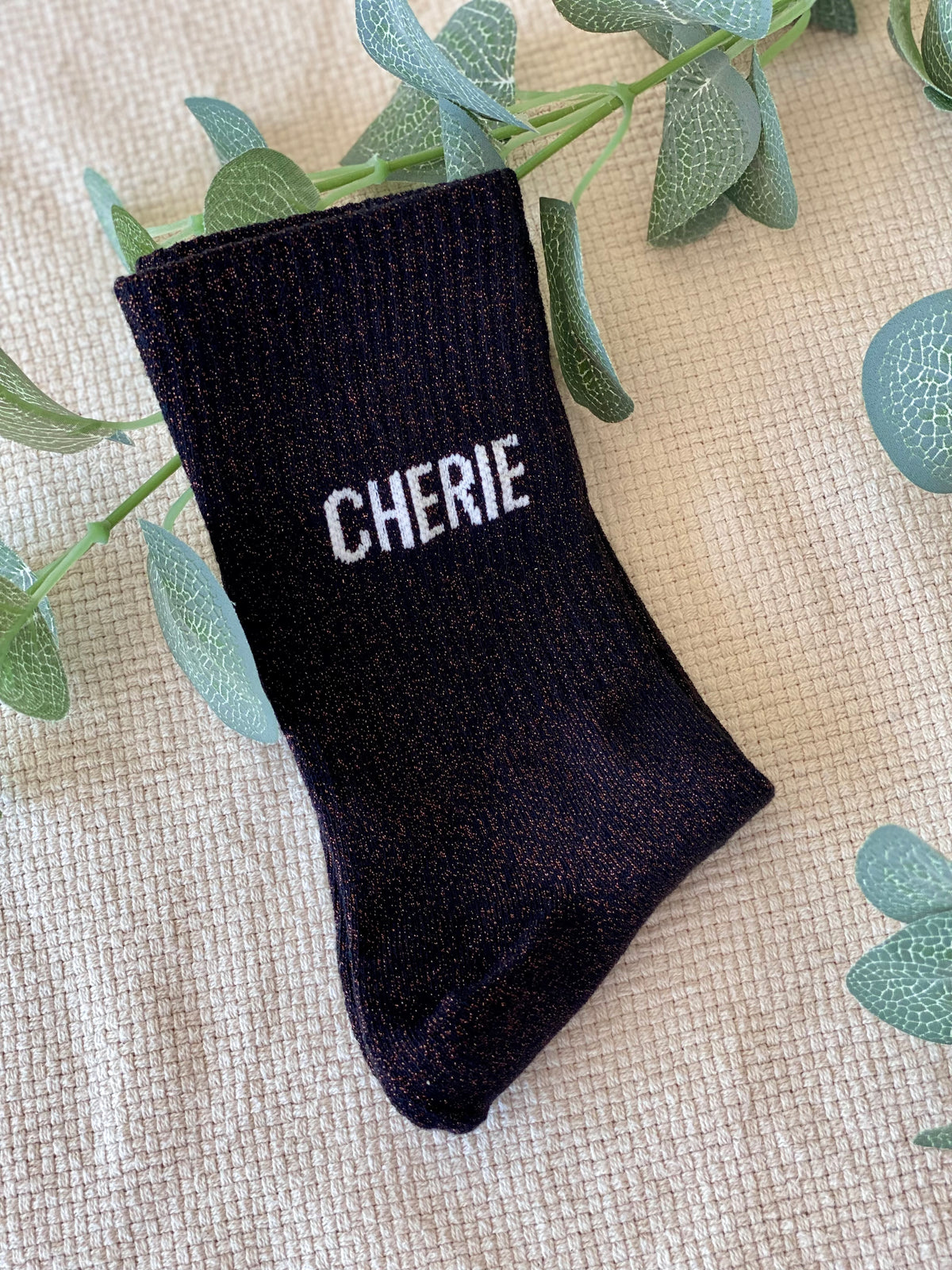 Chaussettes scintillantes glitter ZOÉ