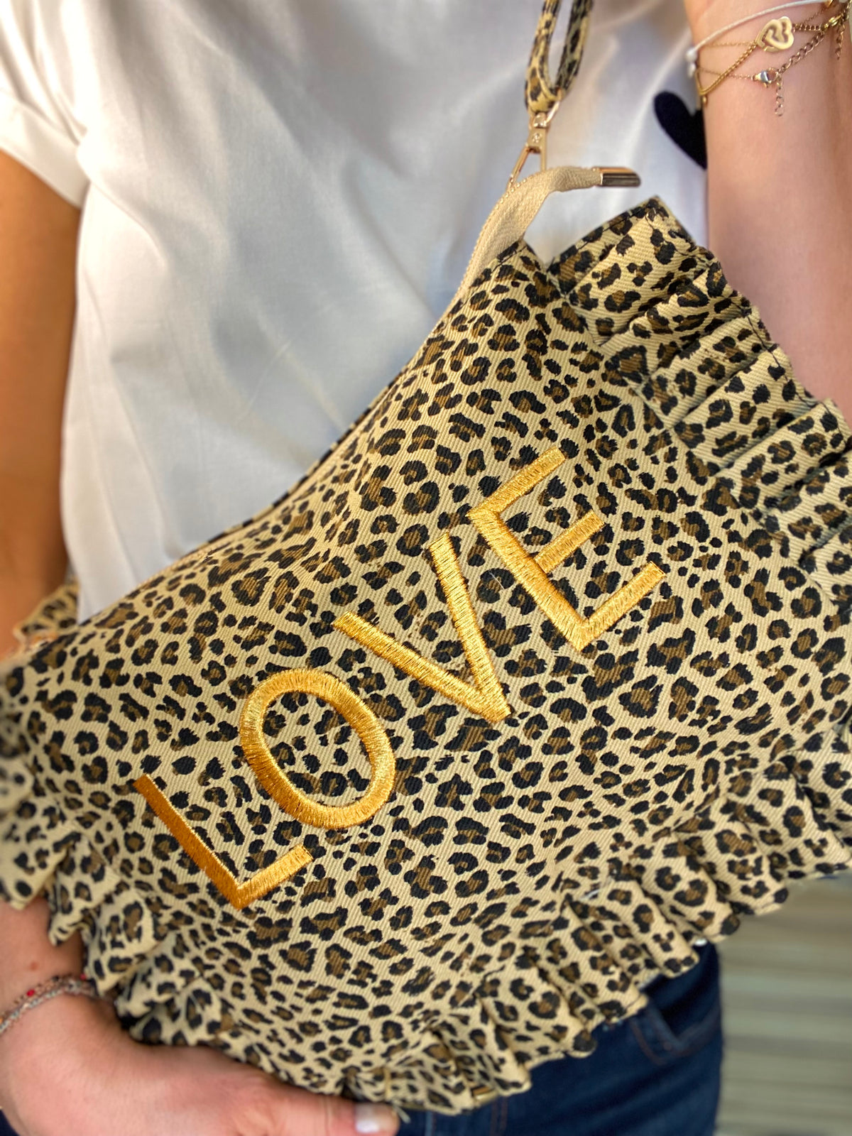 Sac-pochette LOVE (2 coloris)