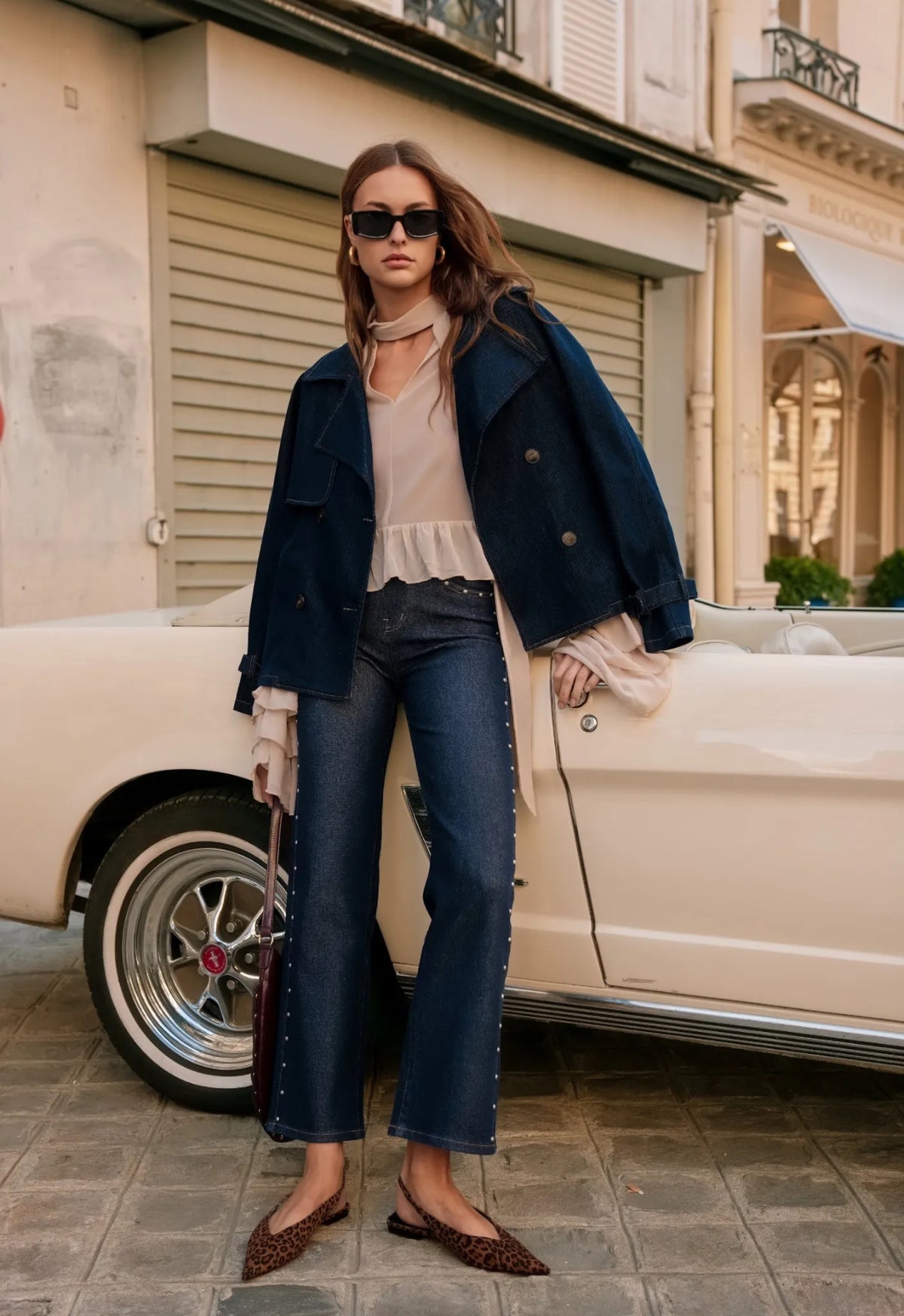 Pantalon Jean brut droit OSCAR - FIN DE SÉRIE