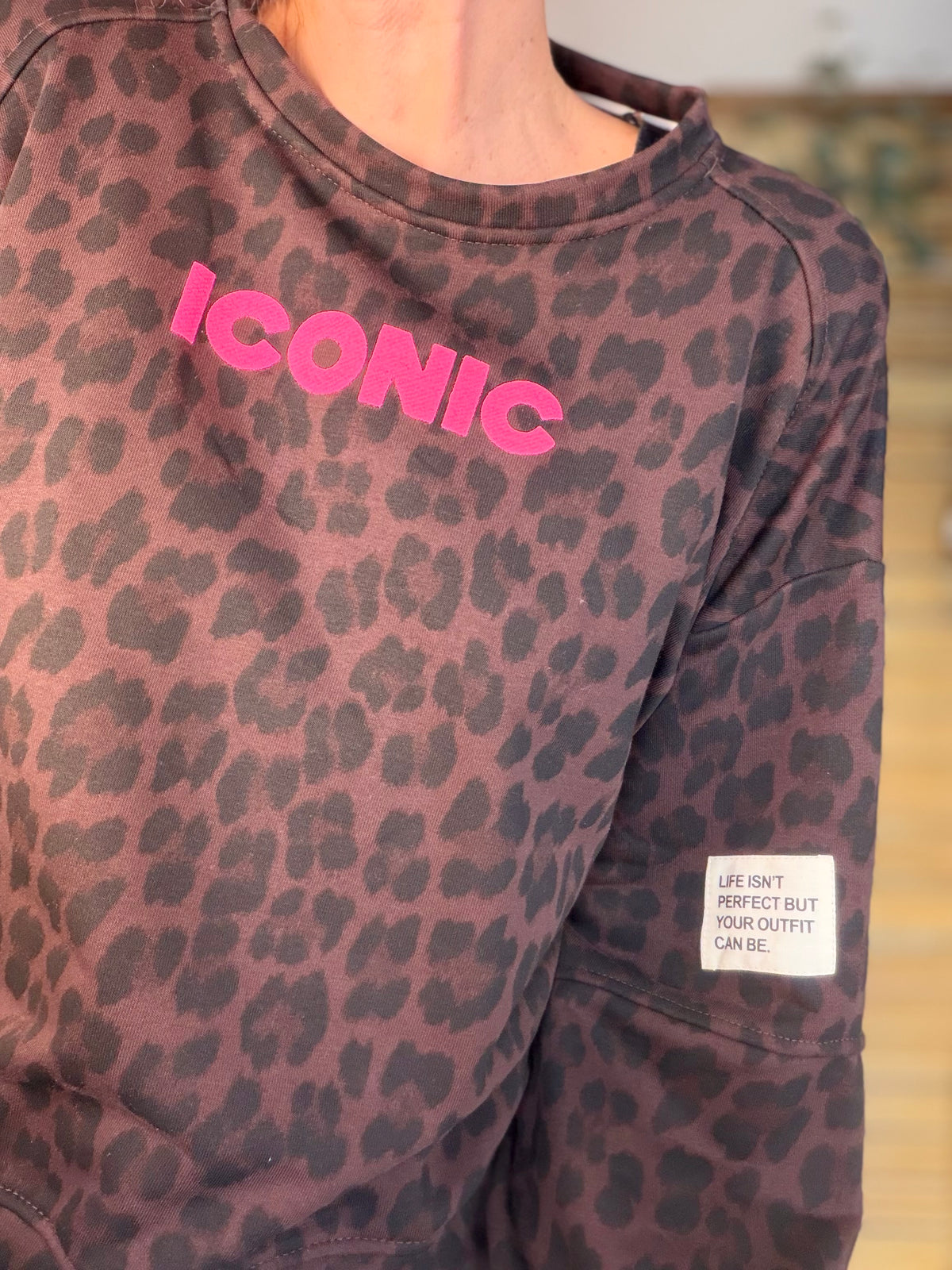 Sweat Léo Choco ICONIC NINON