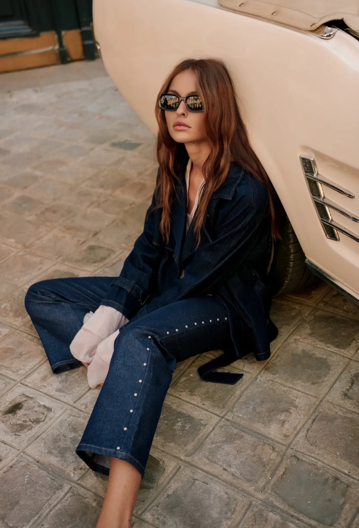 Pantalon Jean brut droit OSCAR - FIN DE SÉRIE