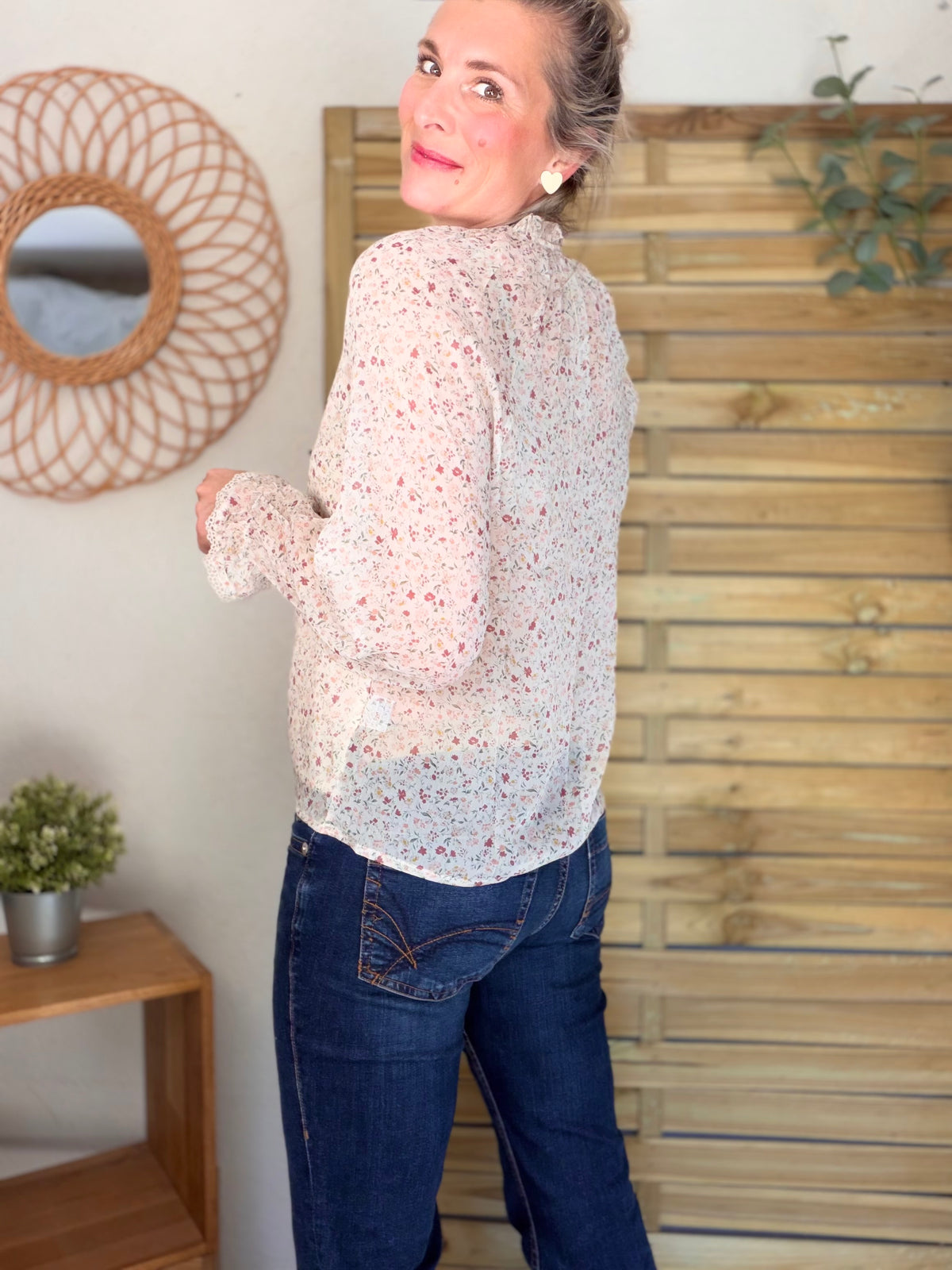 ⚡️ ARRIVAGE - Blouse fluide fleurie DIANE