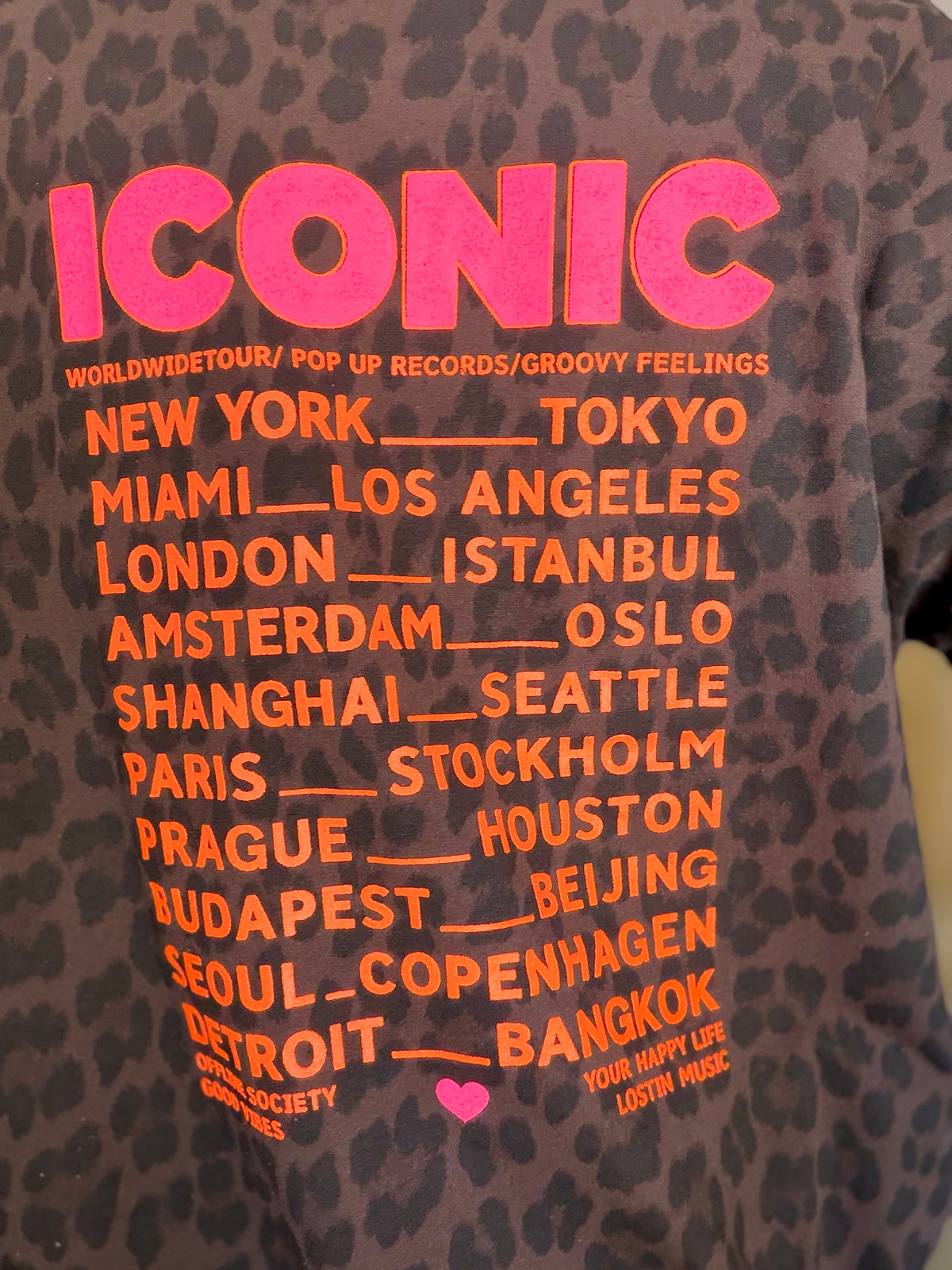 Sweat ICONIC léger 100% coton FAUSTINE Léo choco (taille 34 à 46)