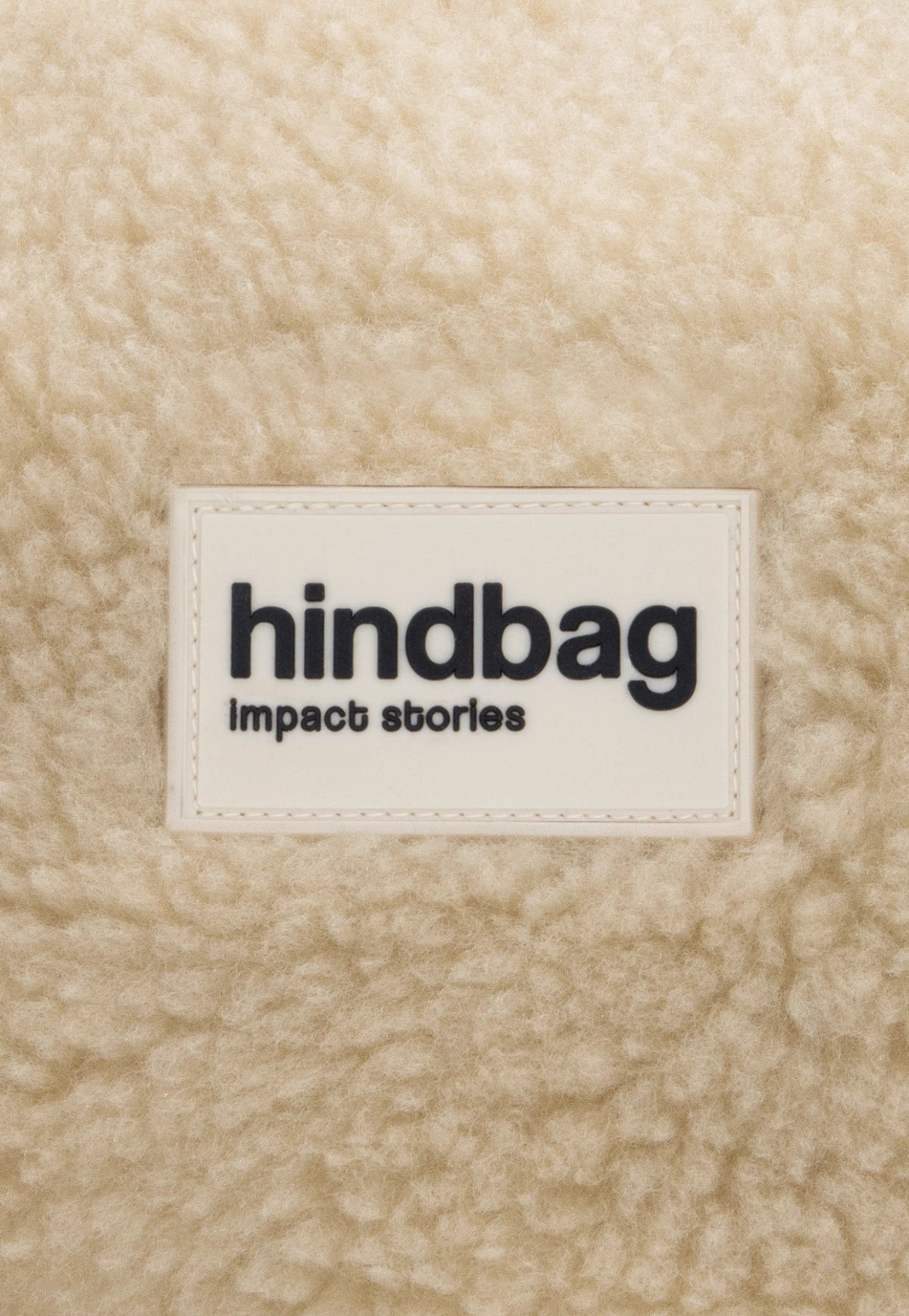 HINDBAG SASHA - Sac banane Teddy beige (moumoute)