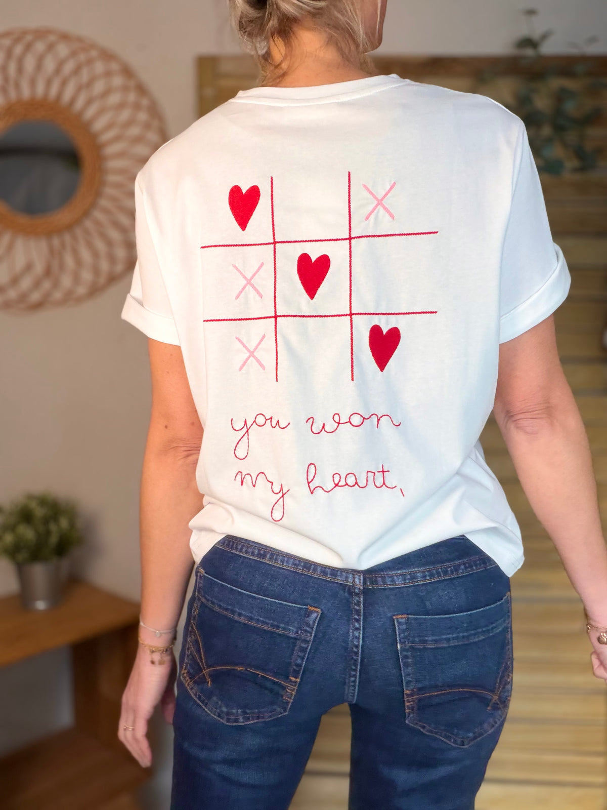 Tee shirt YOU WON MY HEART - MORAG