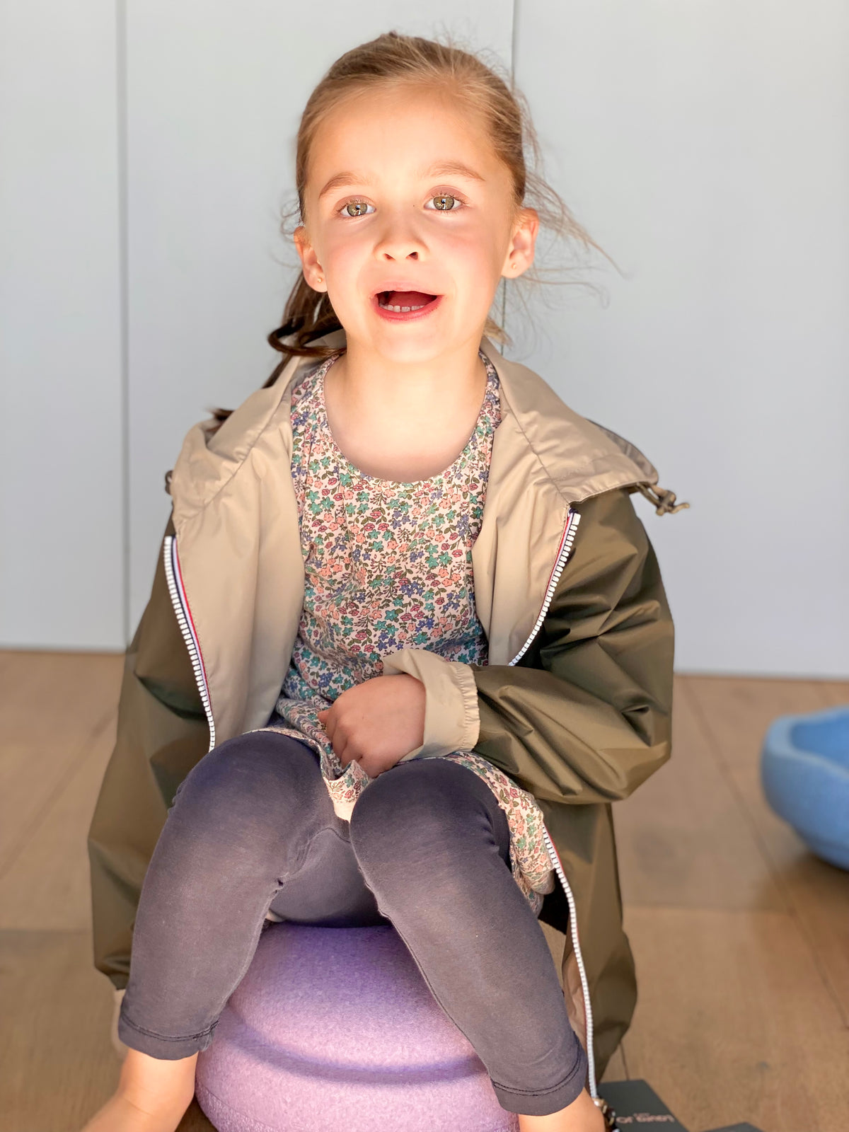 LAURA JO - Imperméable réversible léger GARANCE KIDS enfant (mixte) - Kaki / Beige • DÉSTOCKAGE sur Taille 6 ans