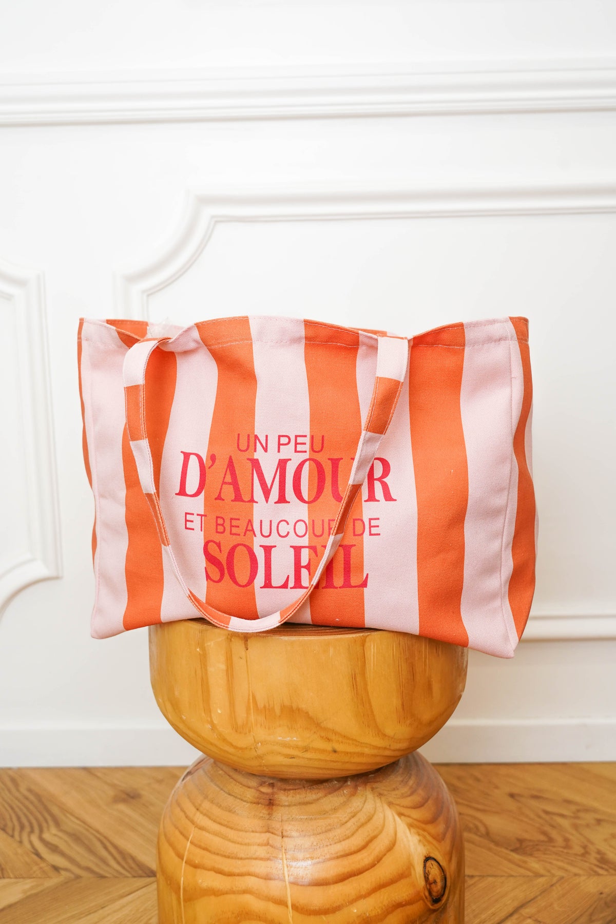 Grand cabas Tote bag Amour / Soleil ELSY