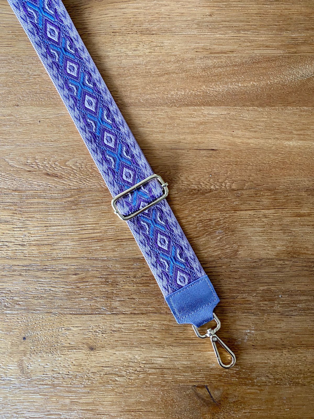 Sangle / Bandoulière en cuir irisé pour sacs/ bananes - JOEY Color Pop