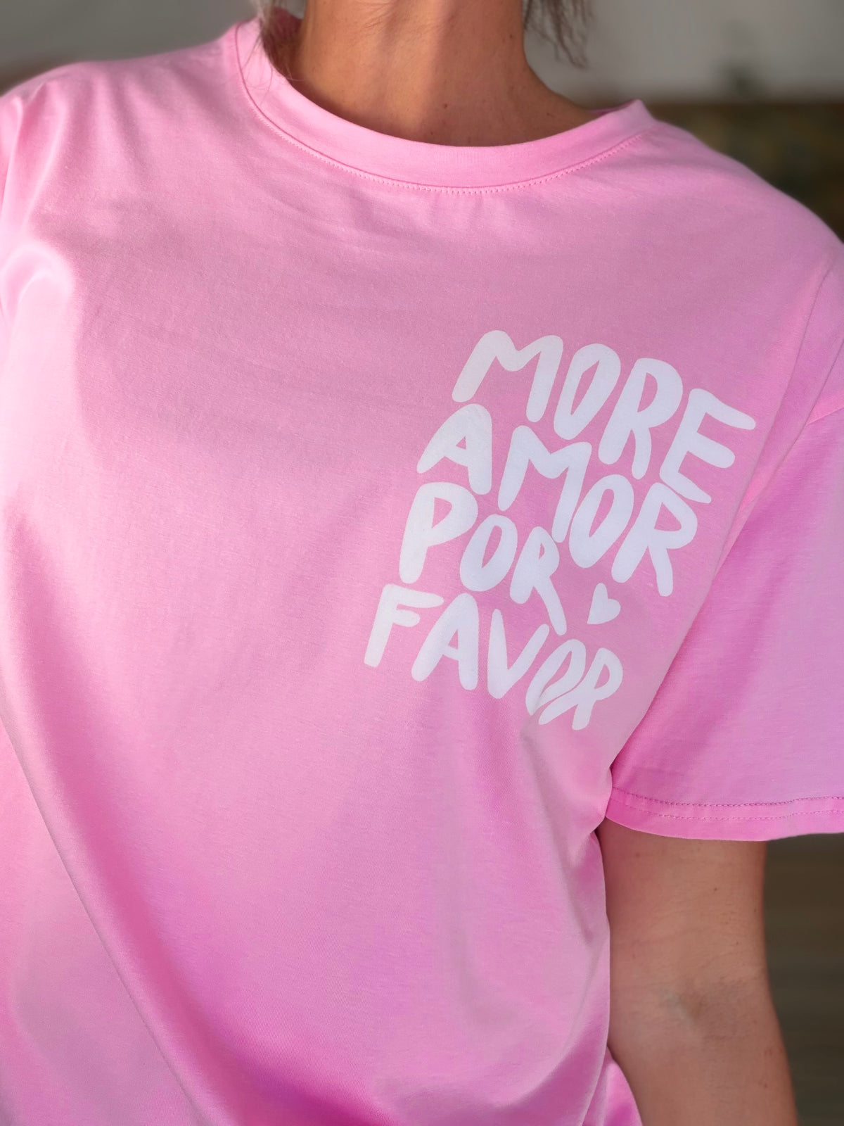 Tee shirt MORE AMOR POR FAVOR - RITA Rose - FIN DE SÉRIE