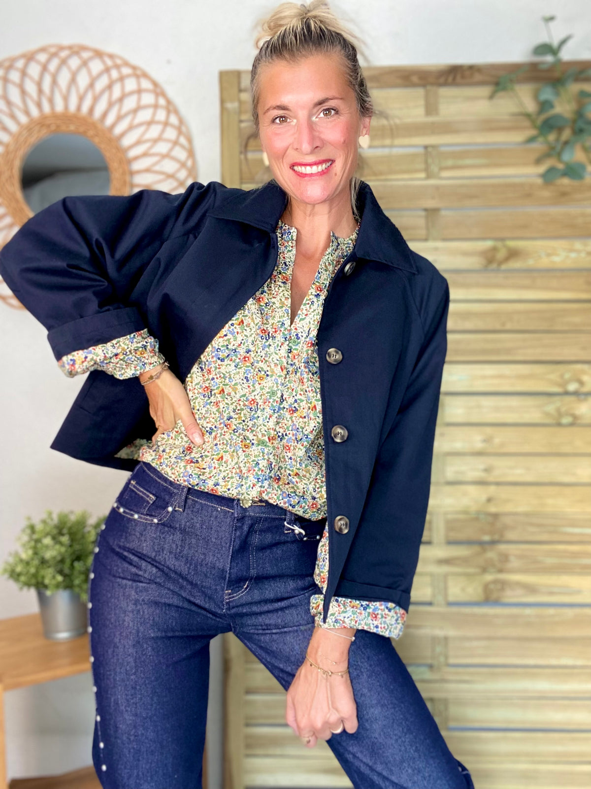 Pantalon Jean brut droit OSCAR - FIN DE SÉRIE