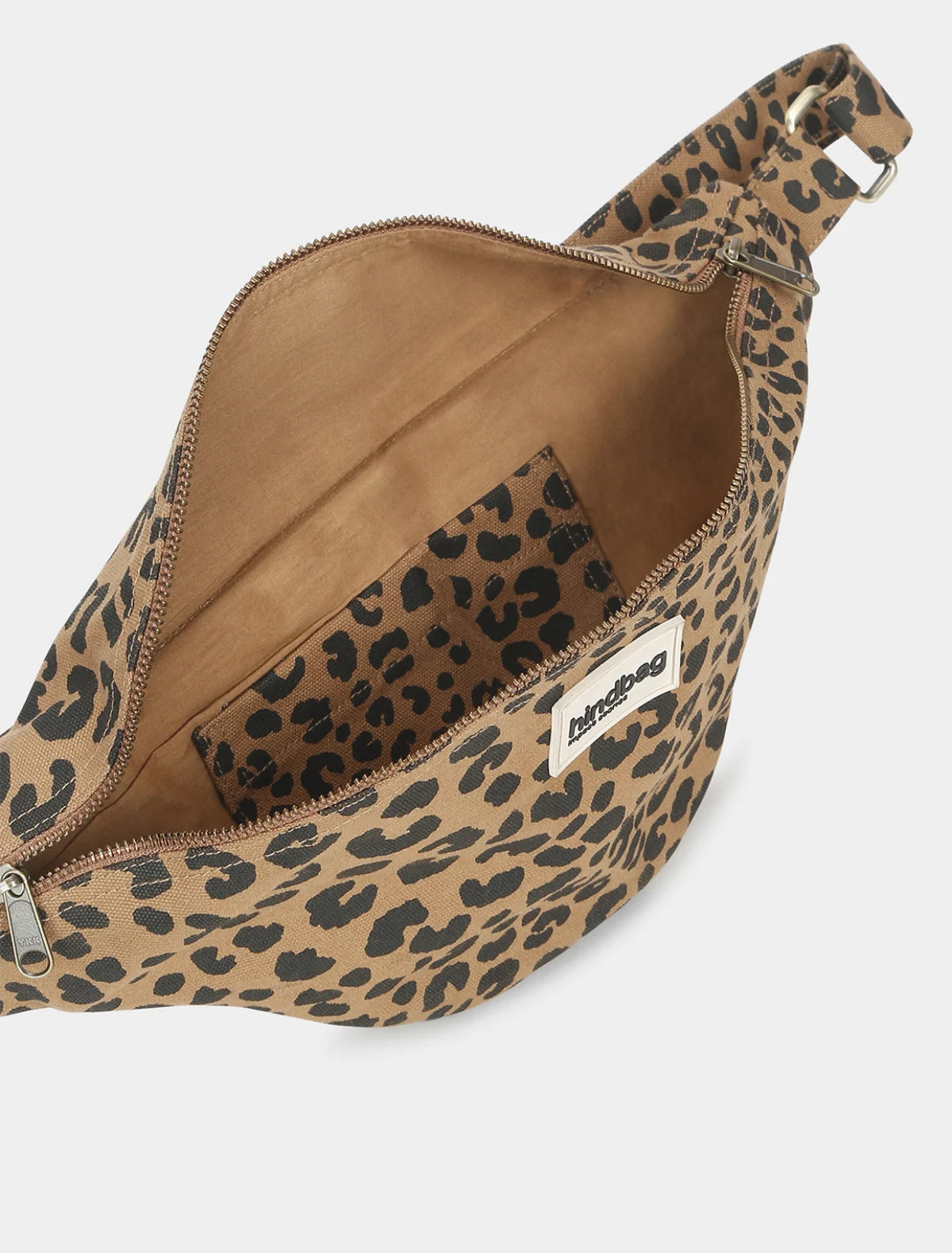 HINDBAG SASHA - Sac banane Léo Cannelle 🐆🧡