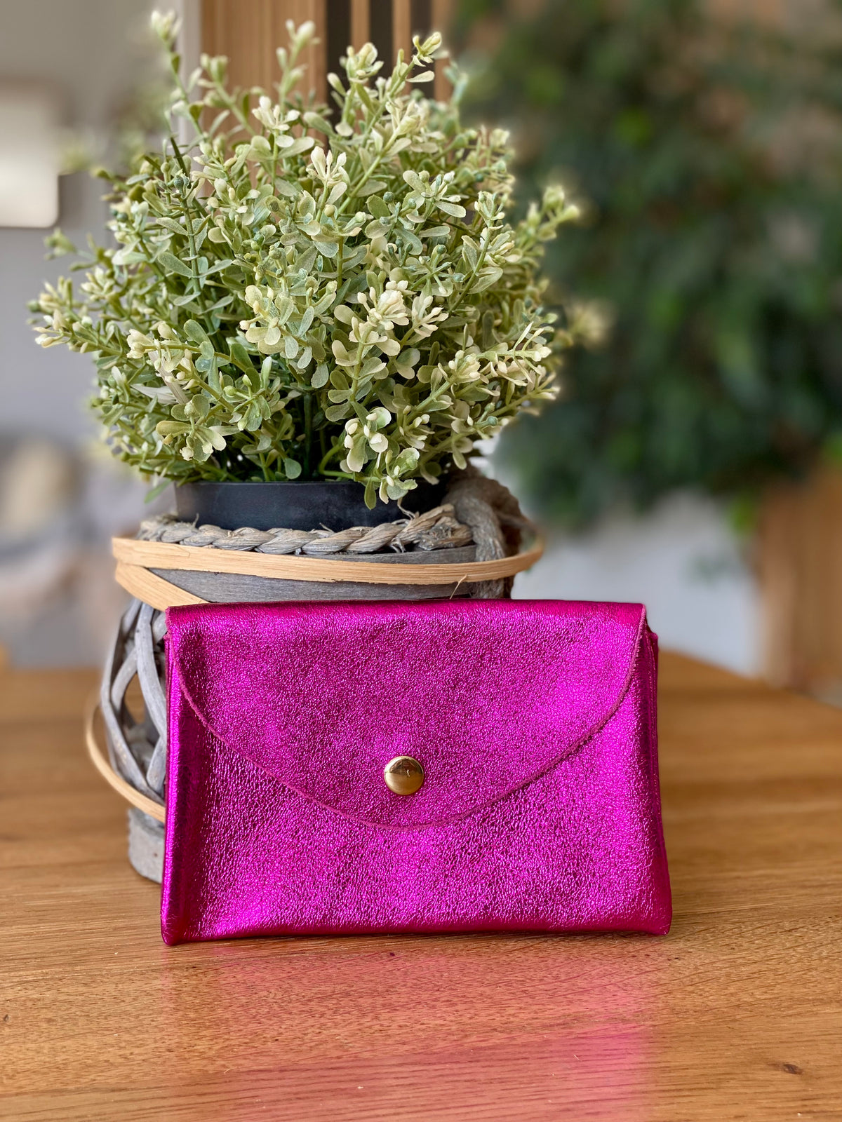 Porte monnaie / porte carte XL et XL+ en cuir irisé - BASILE