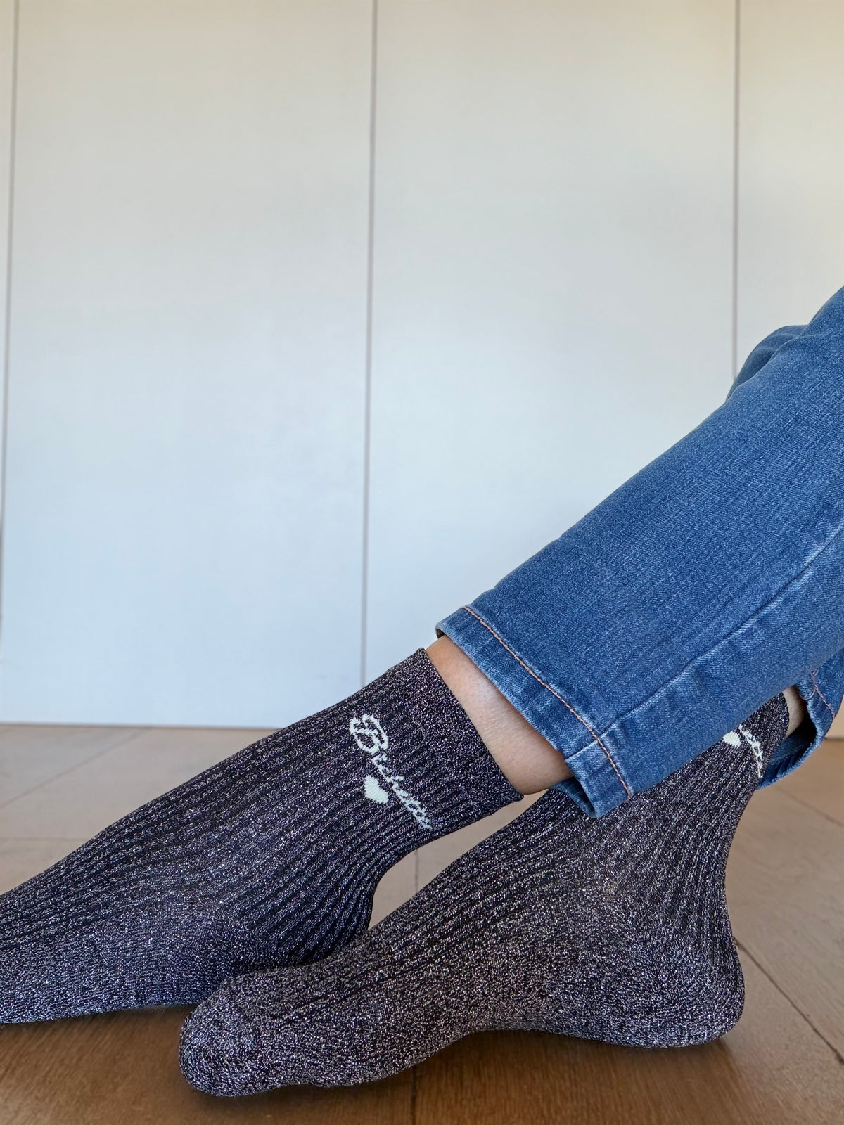 Chaussettes scintillantes glitter ZIA - Bichette • FIN DE SÉRIE