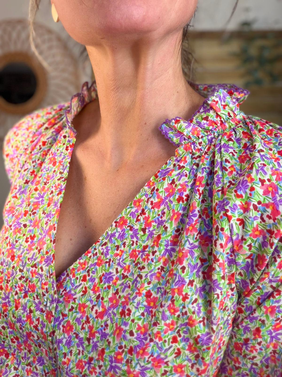 Chemise Liberty FLORA - FIN DE SÉRIE