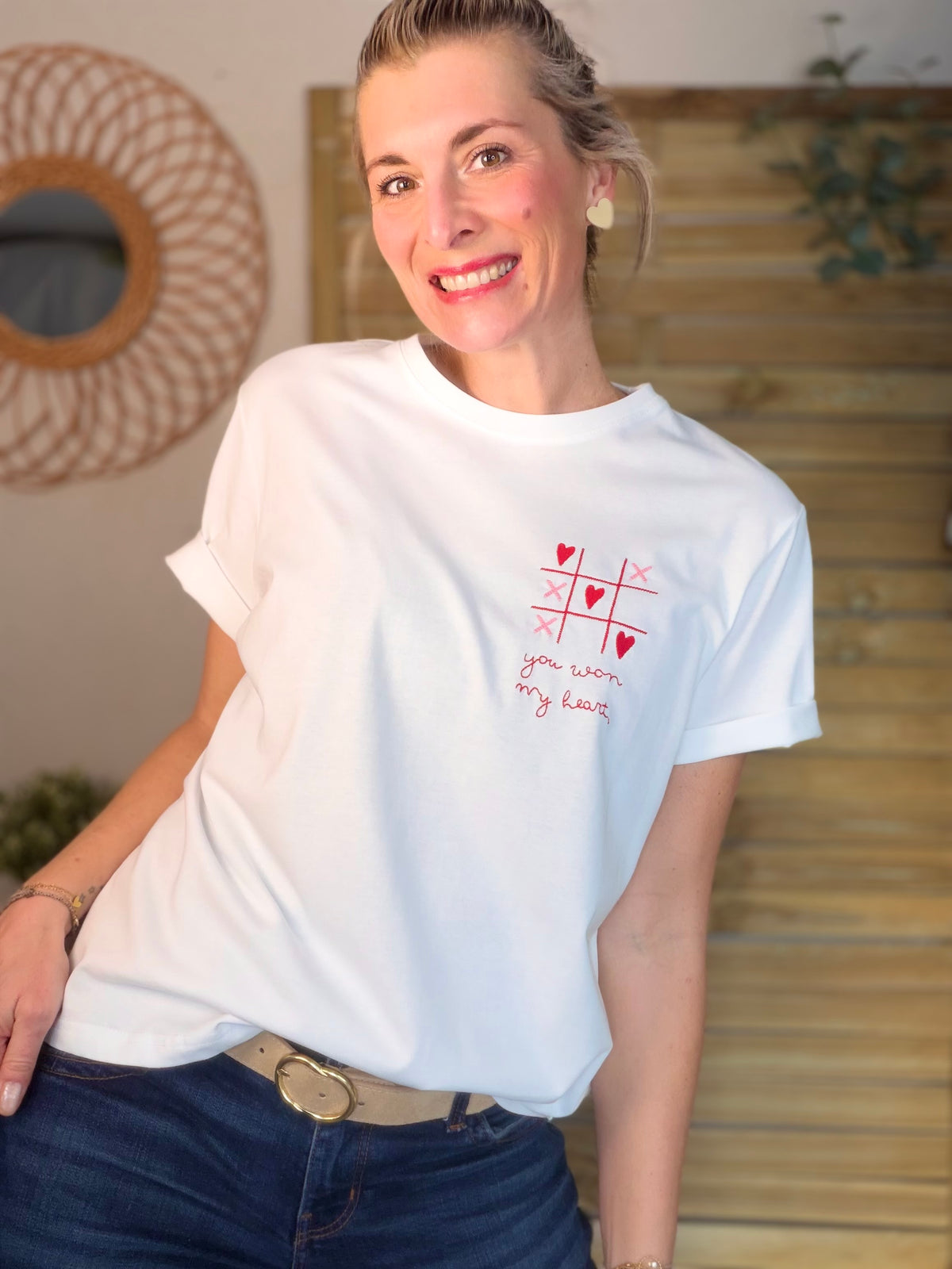 Tee shirt YOU WON MY HEART - MORAG