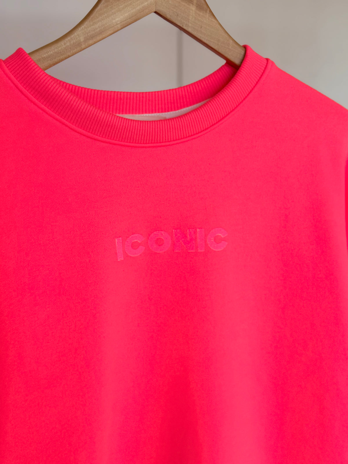 Sweat ICONIC COLINE - Rose fluo