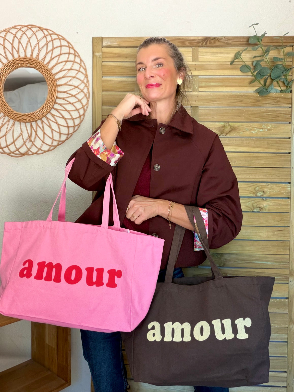Grand cabas Tote bag Amour BELLY