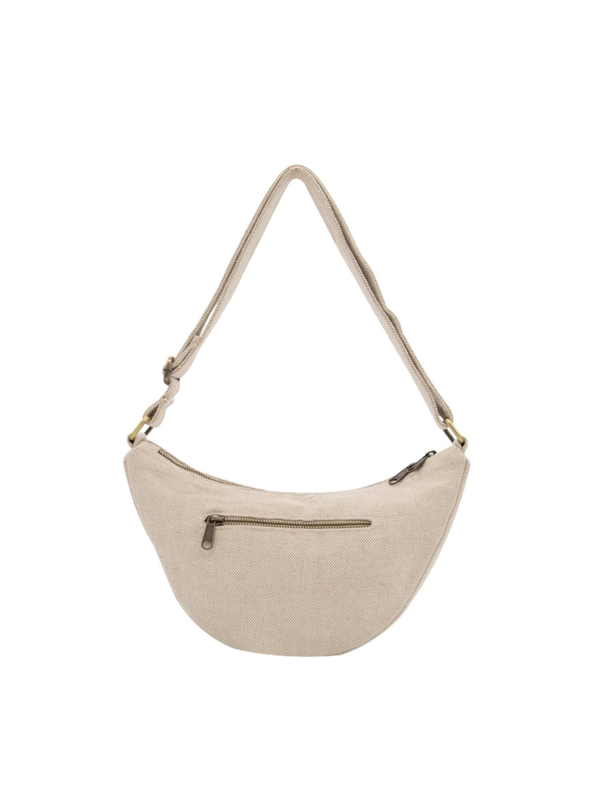 HINDBAG ANDRÉA - Sac banane demi-lune Jute