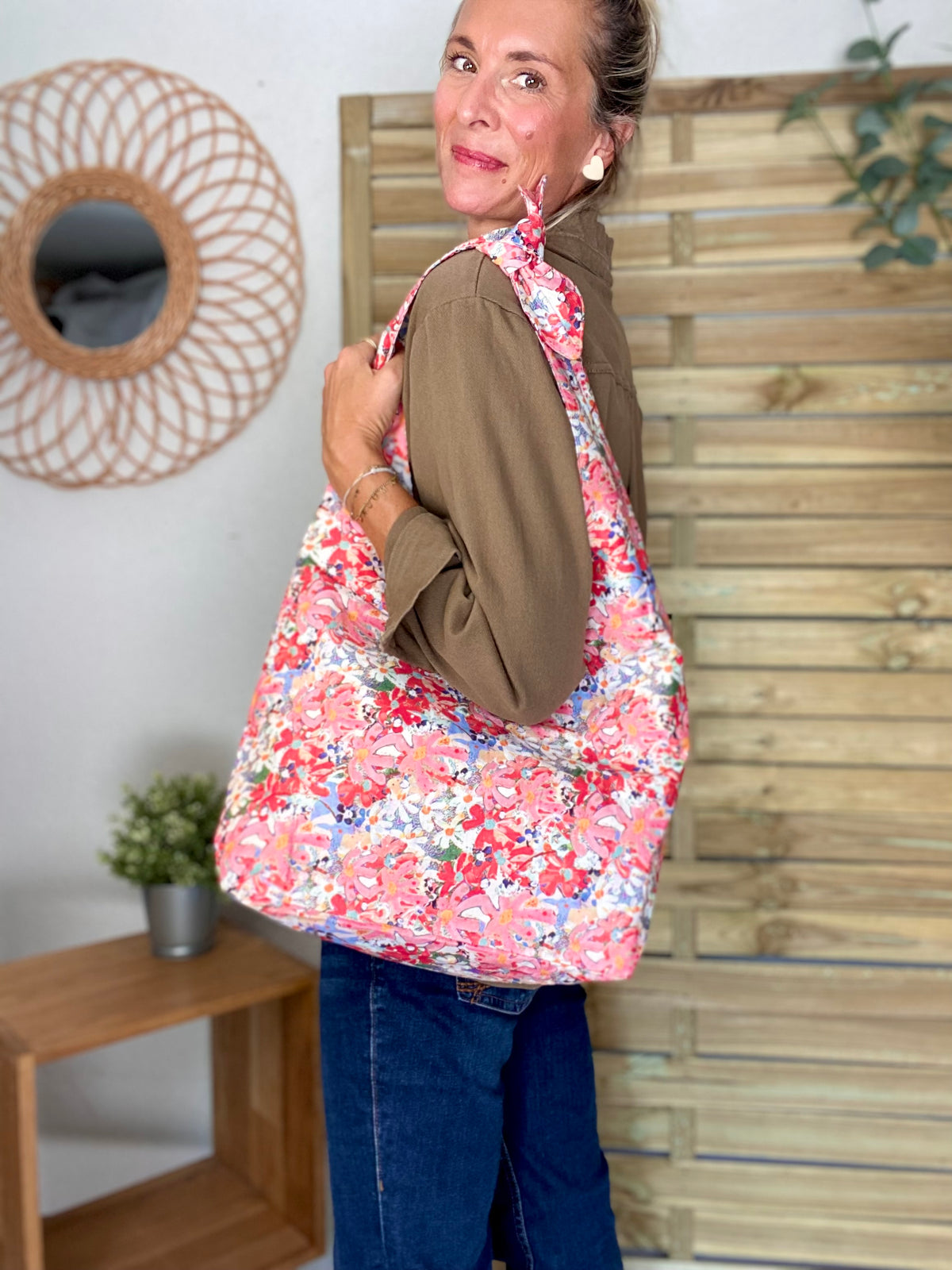 Sac cabas imprimé MEGAN - Floral
