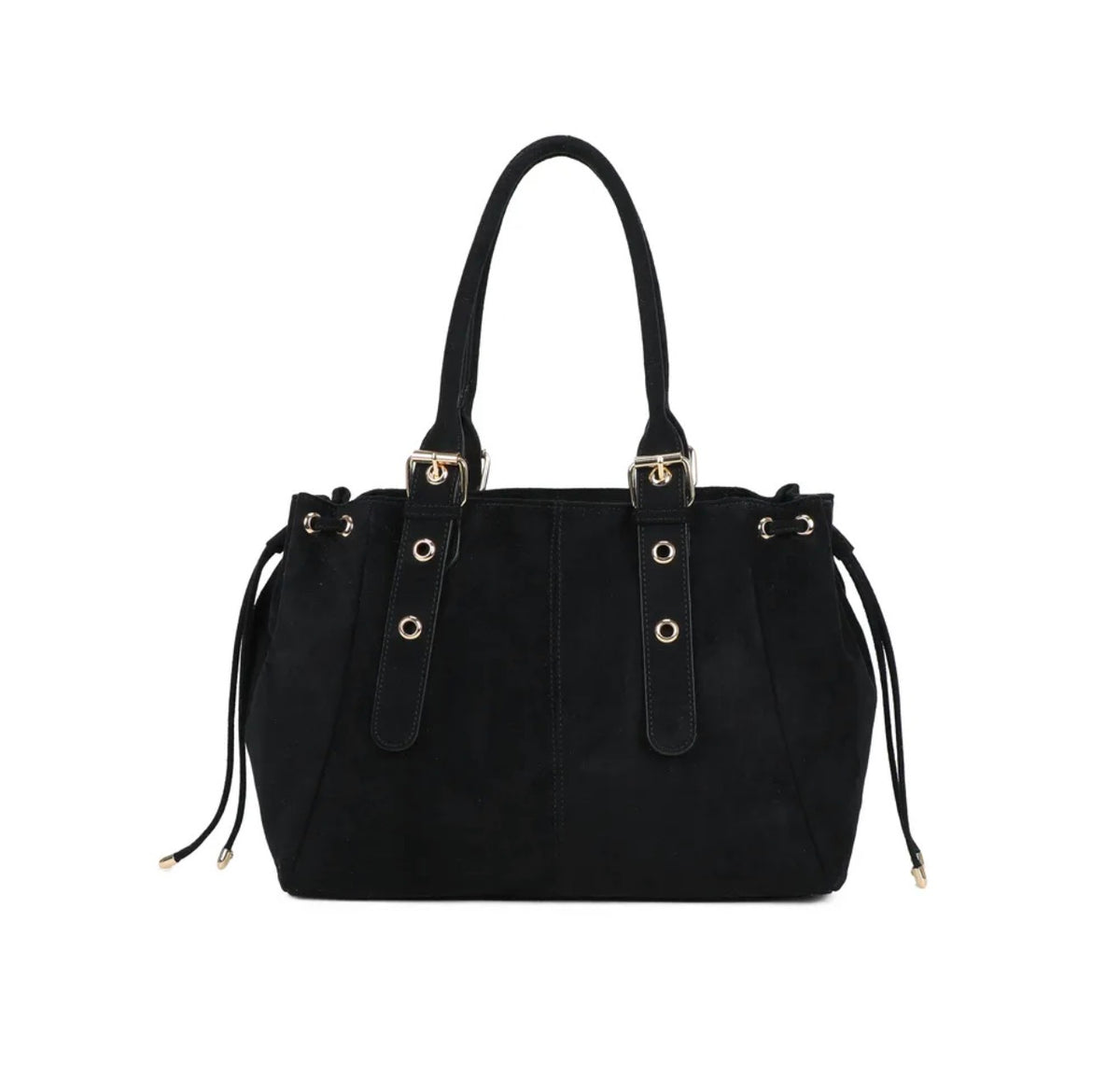 Sac cabas XL simili daim CLÉO Noir