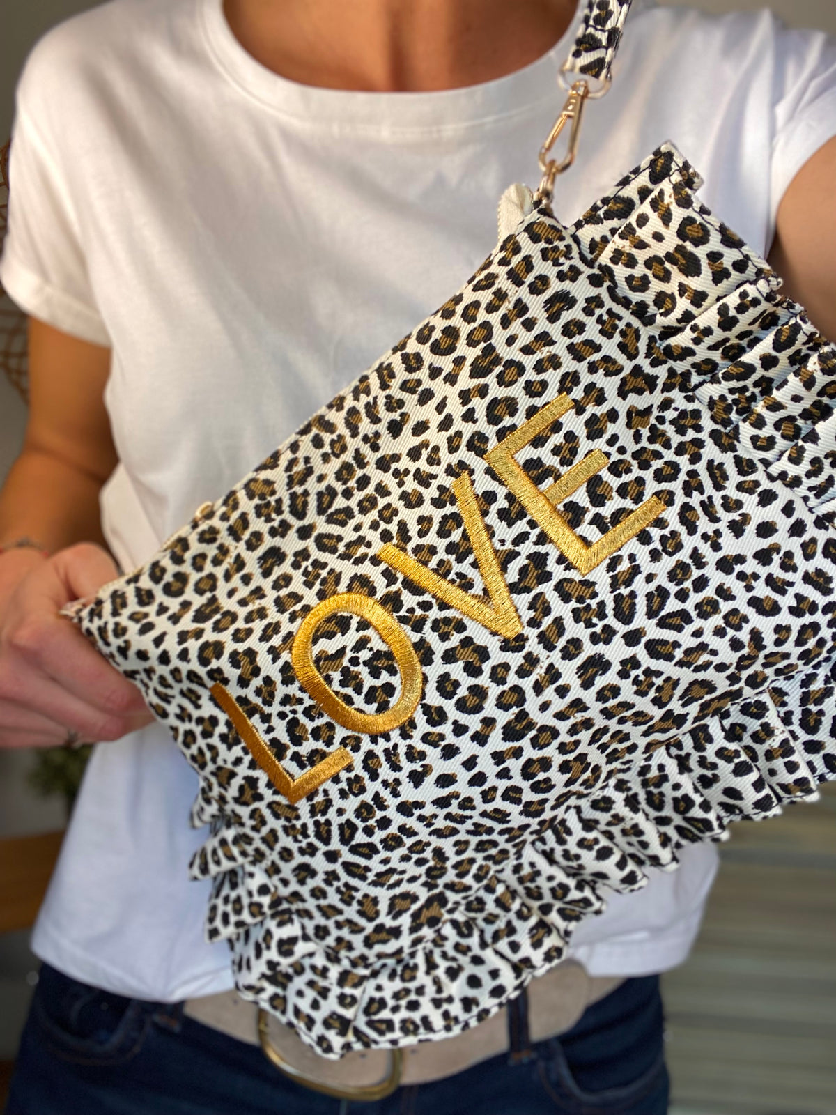 Sac-pochette LOVE (2 coloris)